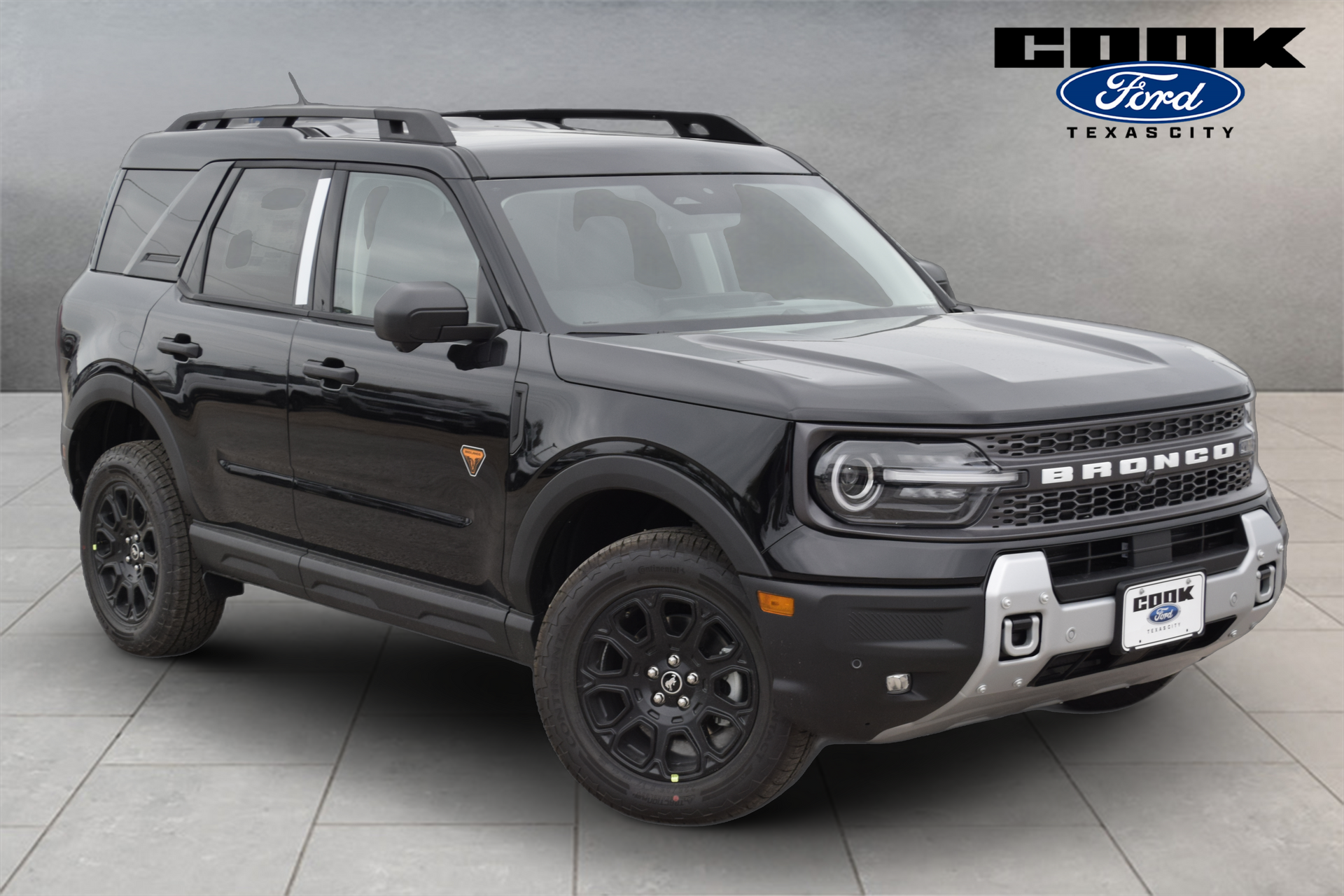 2026 Ford Bronco Sport Badlands Black at Classic Ford Galveston
