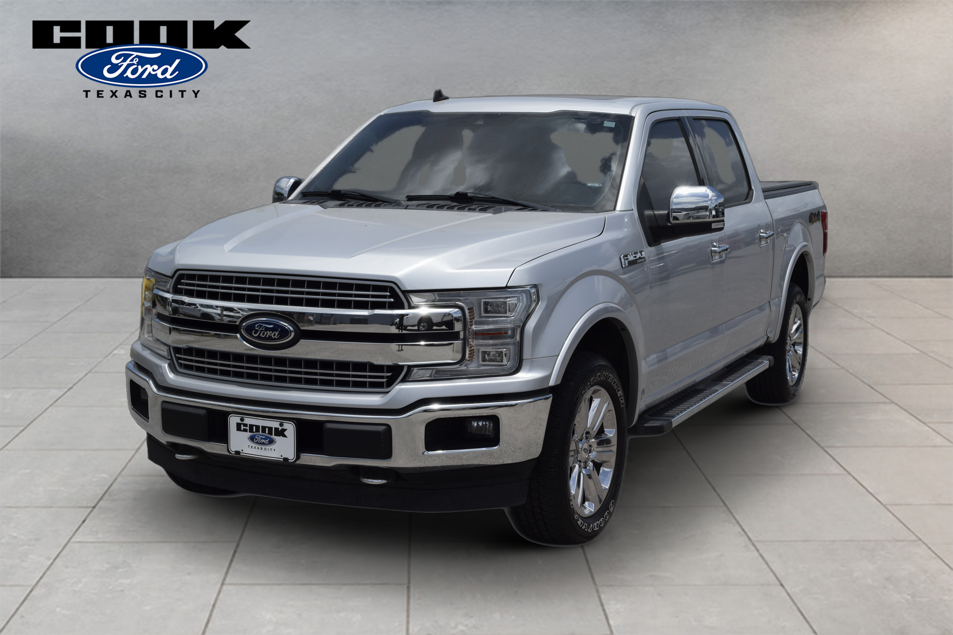 2019 Ford F-150 Lariat Silver at Cook Ford