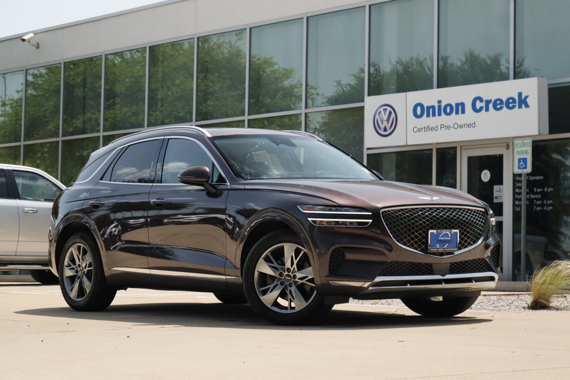 Red (Barossa Burgundy) 2022 Genesis GV70 SUV / Crossover All-Wheel Drive 8-Speed Automatic