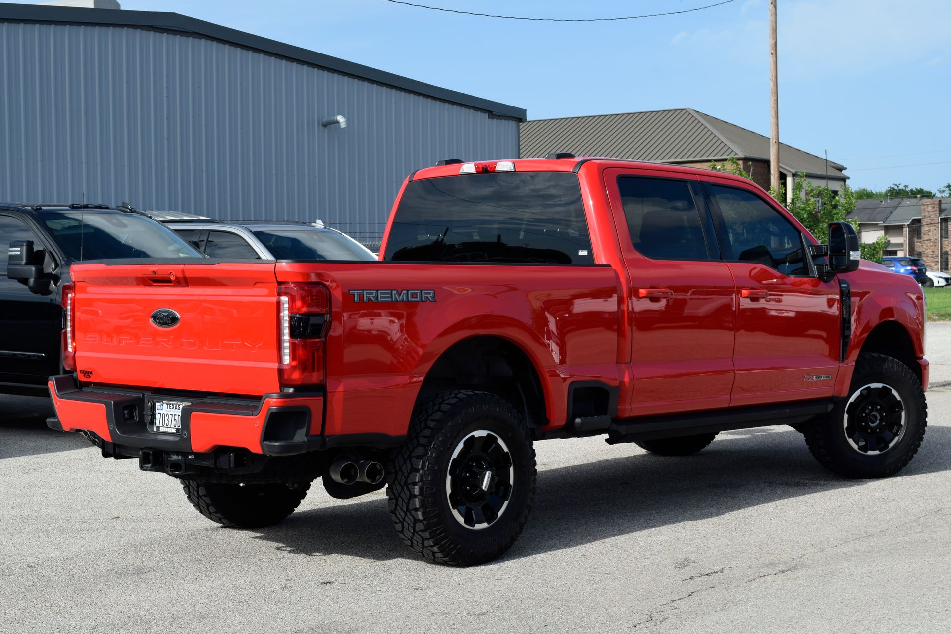 2025 Ford F-250SD Lariat Red at Cook Ford