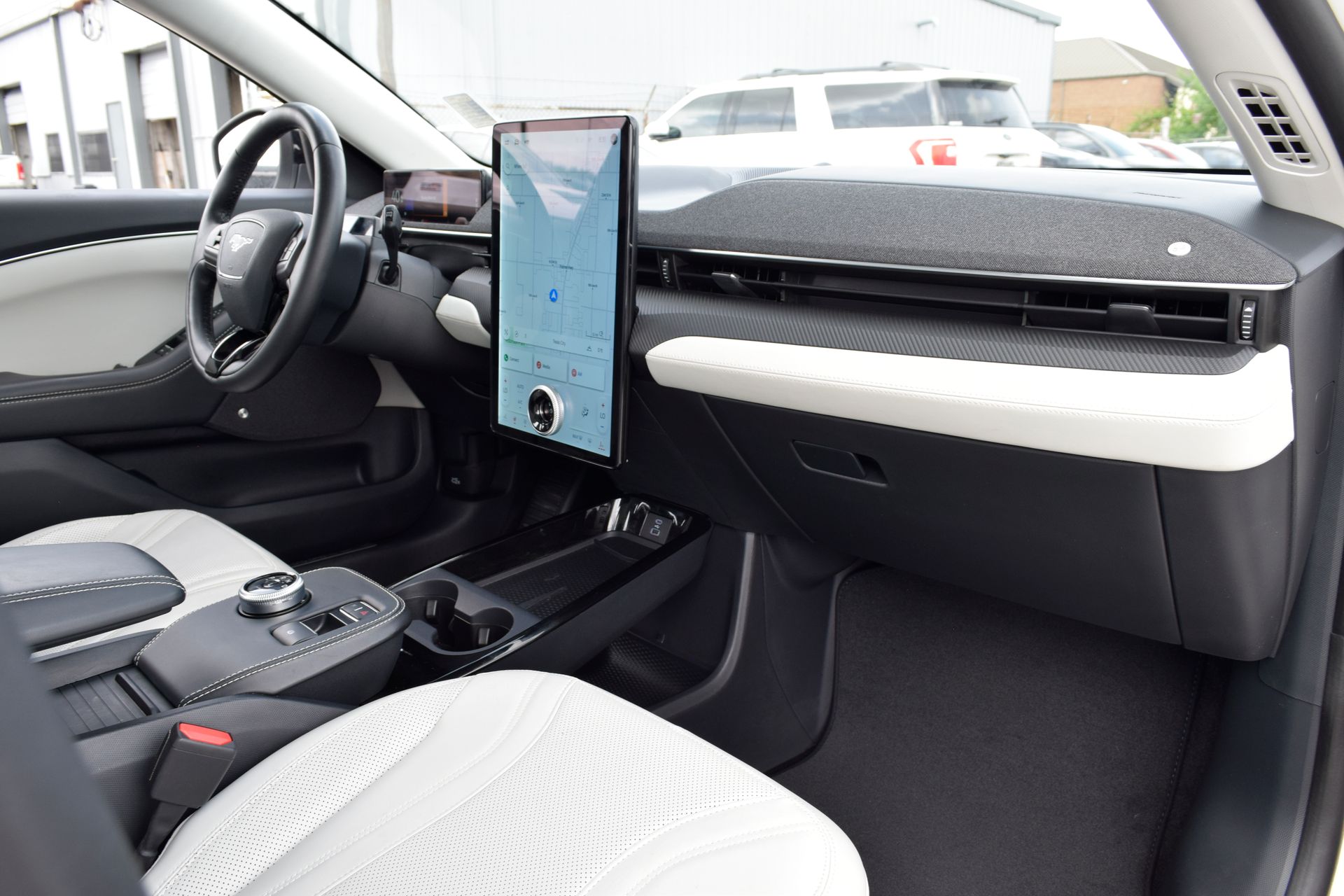 2023 Ford Mustang Mach-E Premium White at Parkway Family Mazda