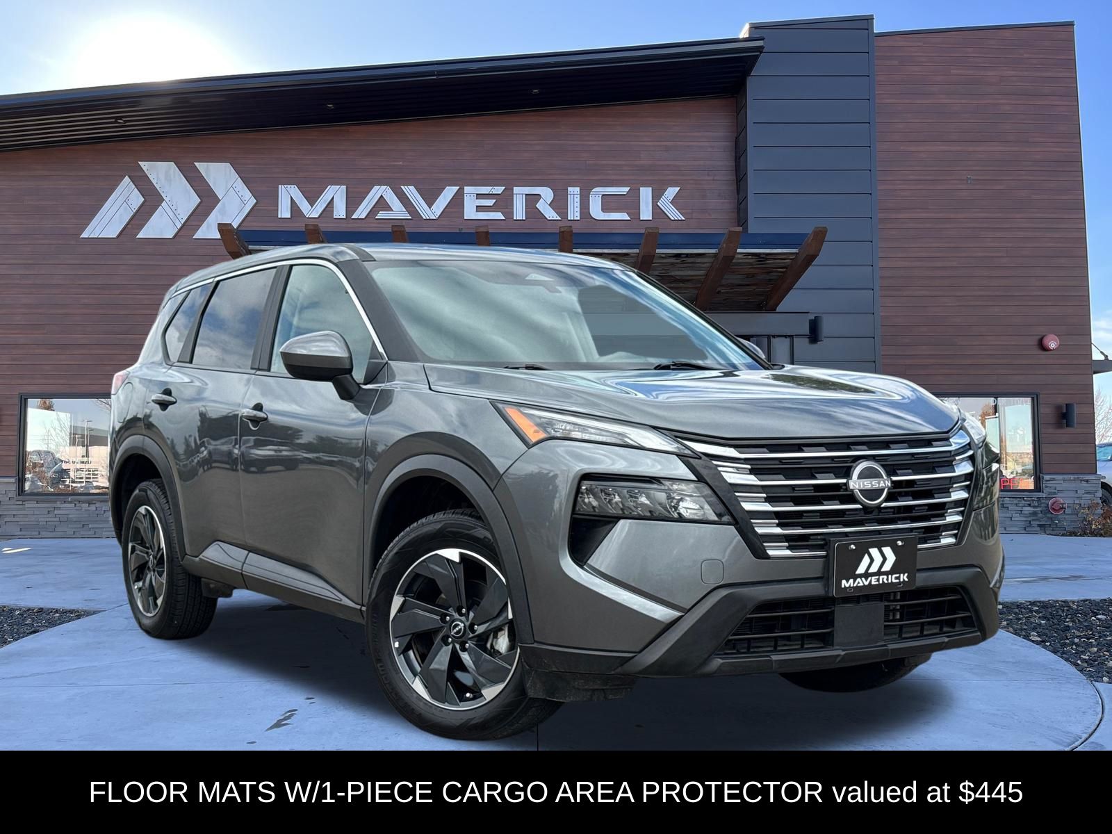 Gray (Gun Metallic) 2024 Nissan Rogue SUV / Crossover All-Wheel Drive Continuously Variable Transmission