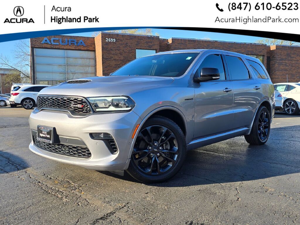 Used 2021 Dodge Durango R/T with VIN 1C4SDJCT8MC825524 for sale in Highland Park, IL