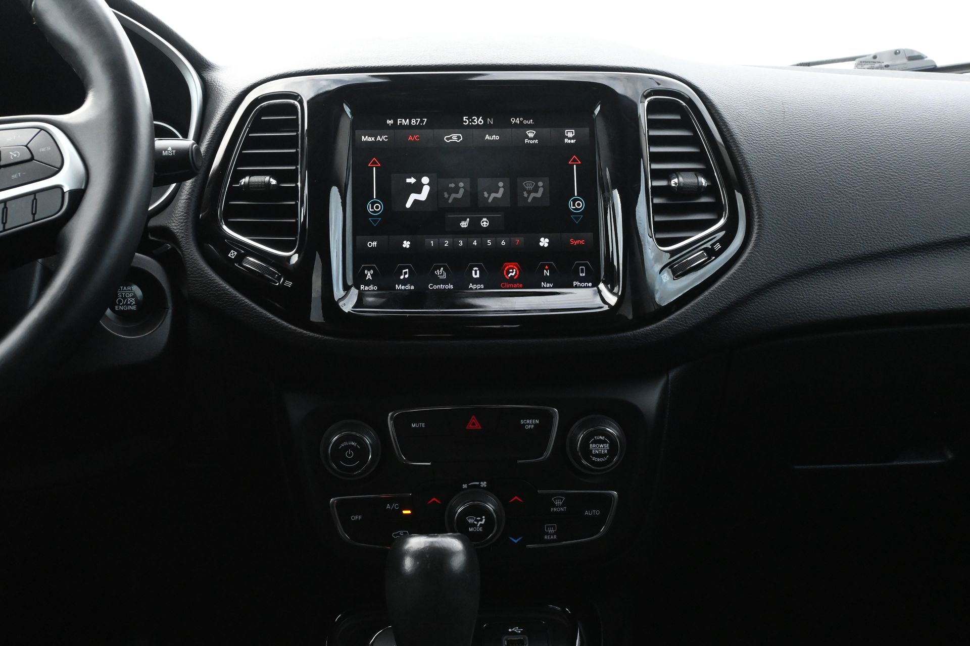 2018 Jeep Compass Limited Silver at Bravo Nissan