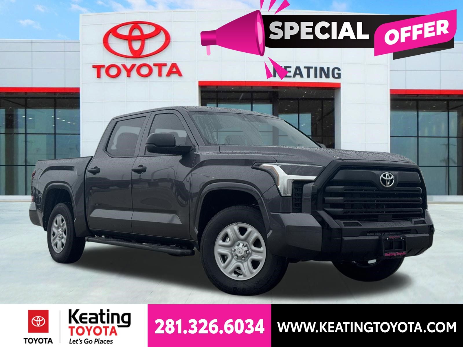 Gray 2026 Toyota Tundra Pickup Truck 4X2 Automatic