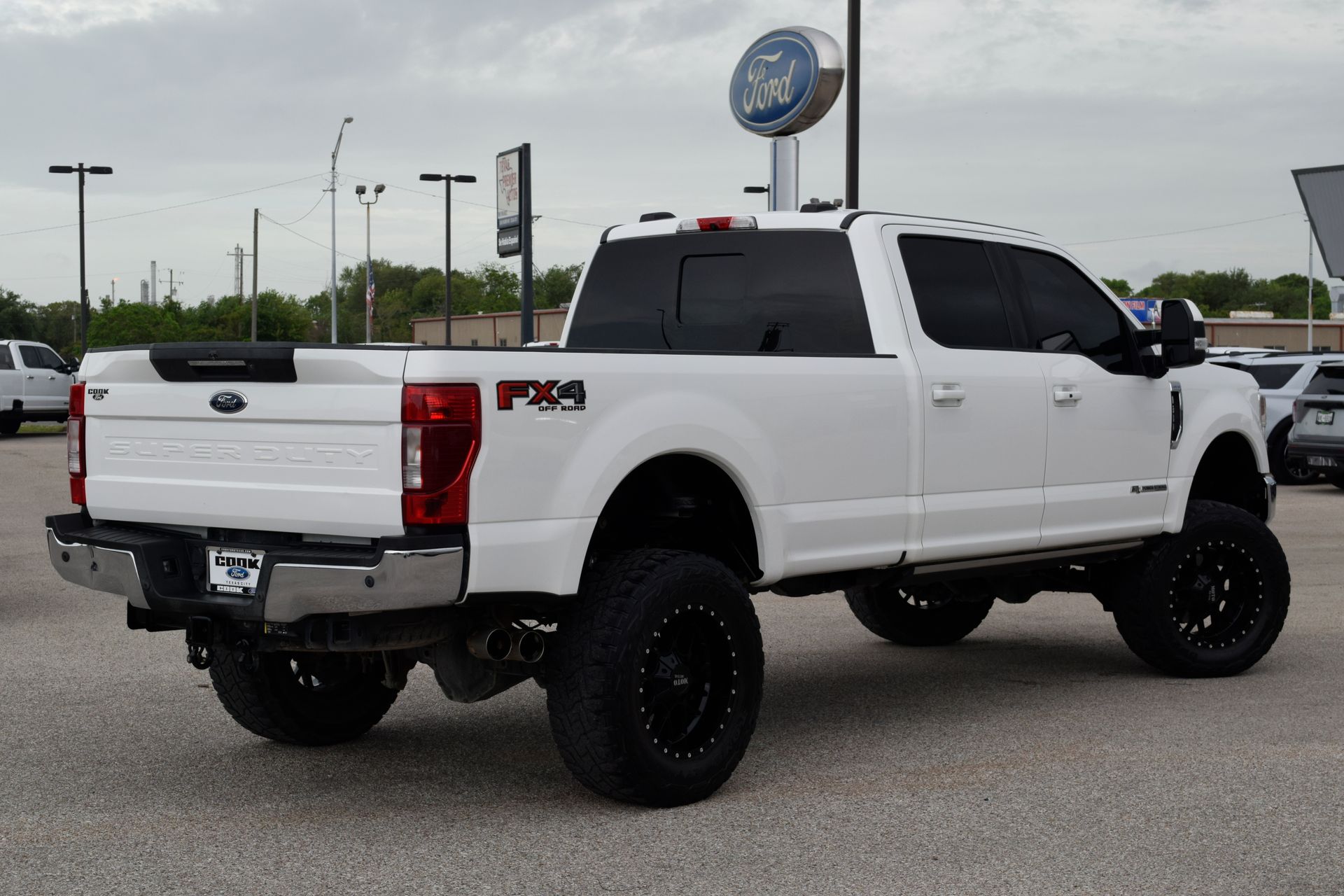 2022 Ford F-350SD Lariat White at Don McGill Toyota