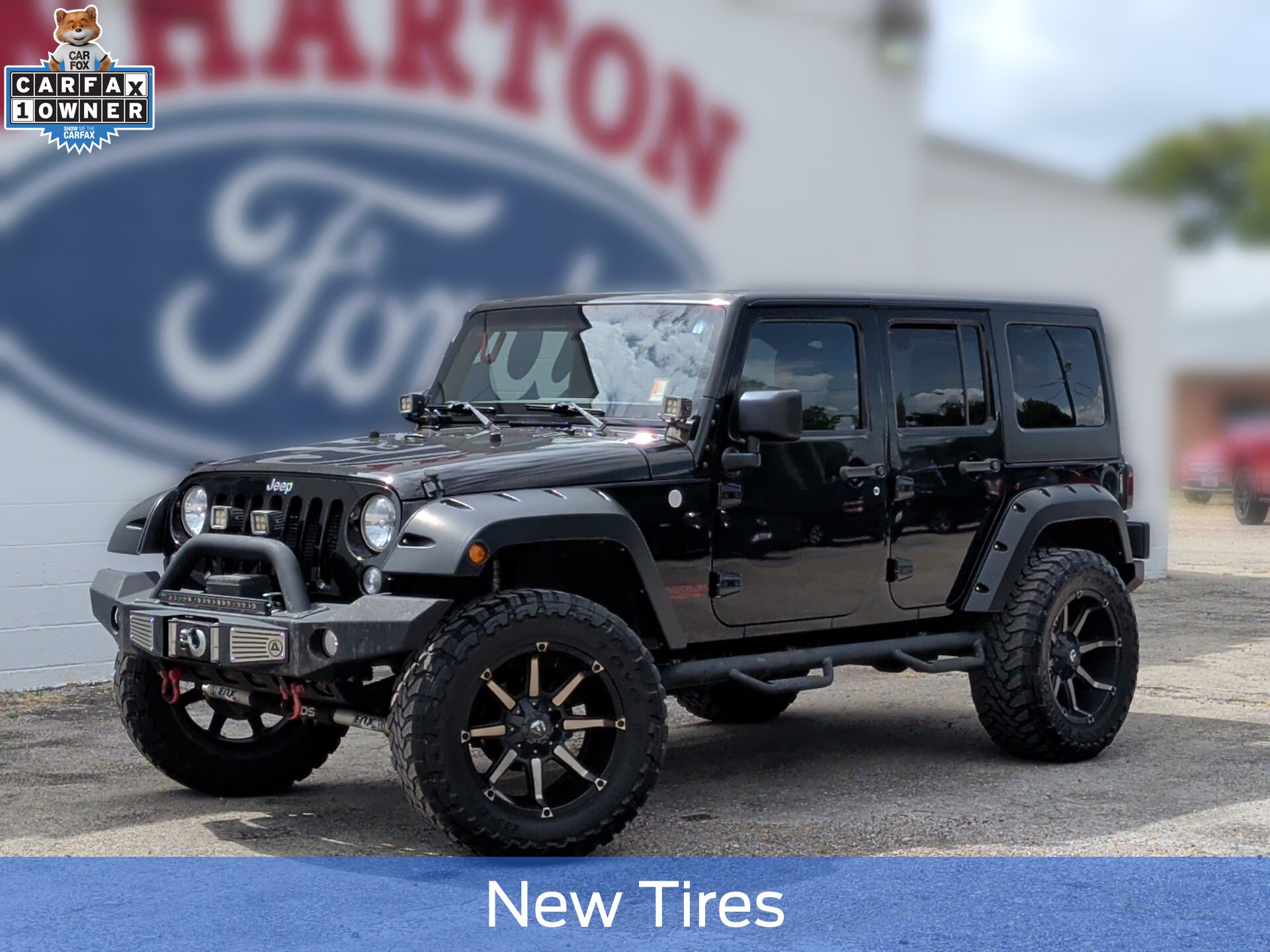 Black Clearcoat 2017 Jeep Wrangler SUV / Crossover Four-Wheel Drive 5-Speed Automatic