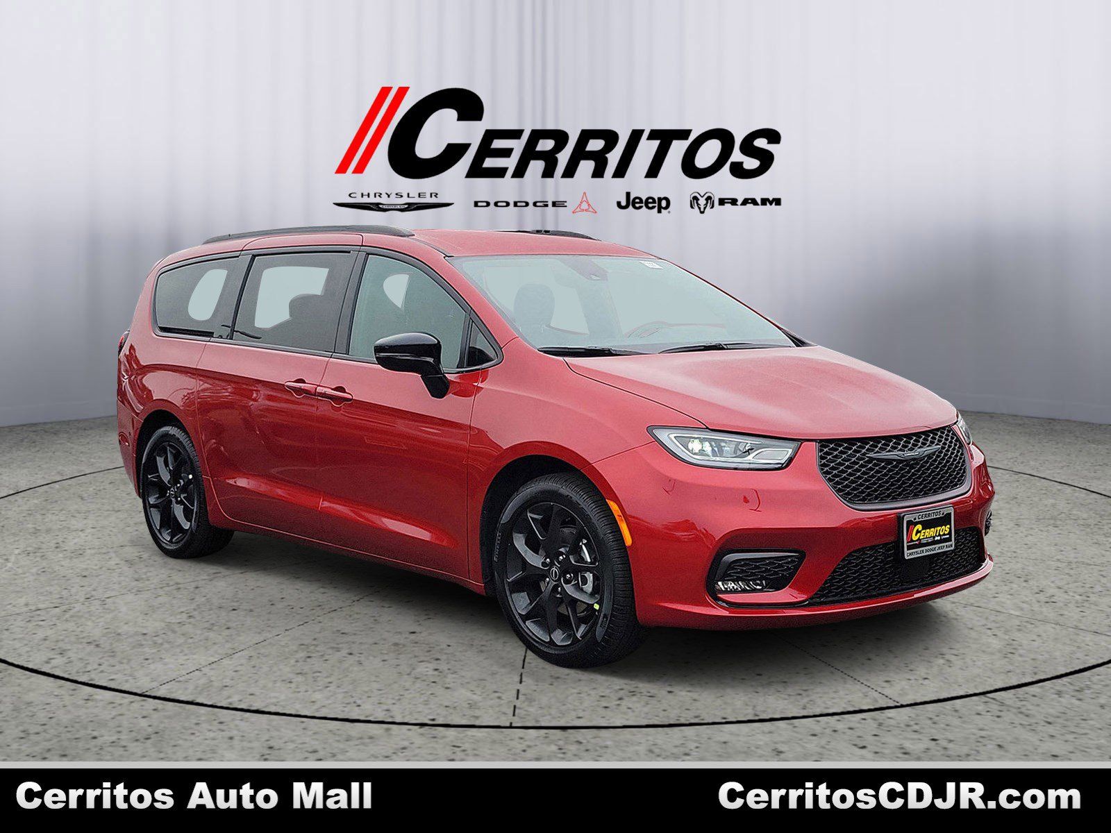 Red Hot Pearlcoat 2026 Chrysler Pacifica Minivan Front-Wheel Drive 9-Speed Automatic