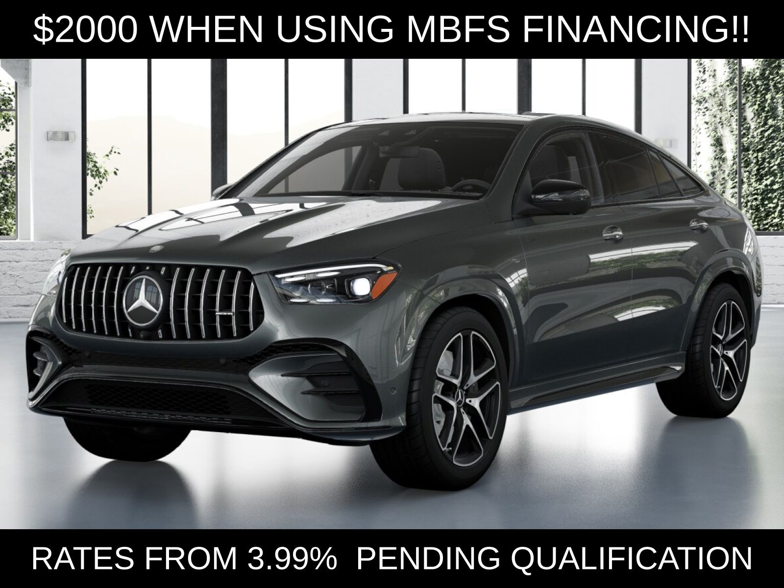 Selenite Gray Metallic 2026 Mercedes-Benz GLE AMG GLE 53 4MATIC+ SUV / Crossover All-Wheel Drive 9-Speed Automatic