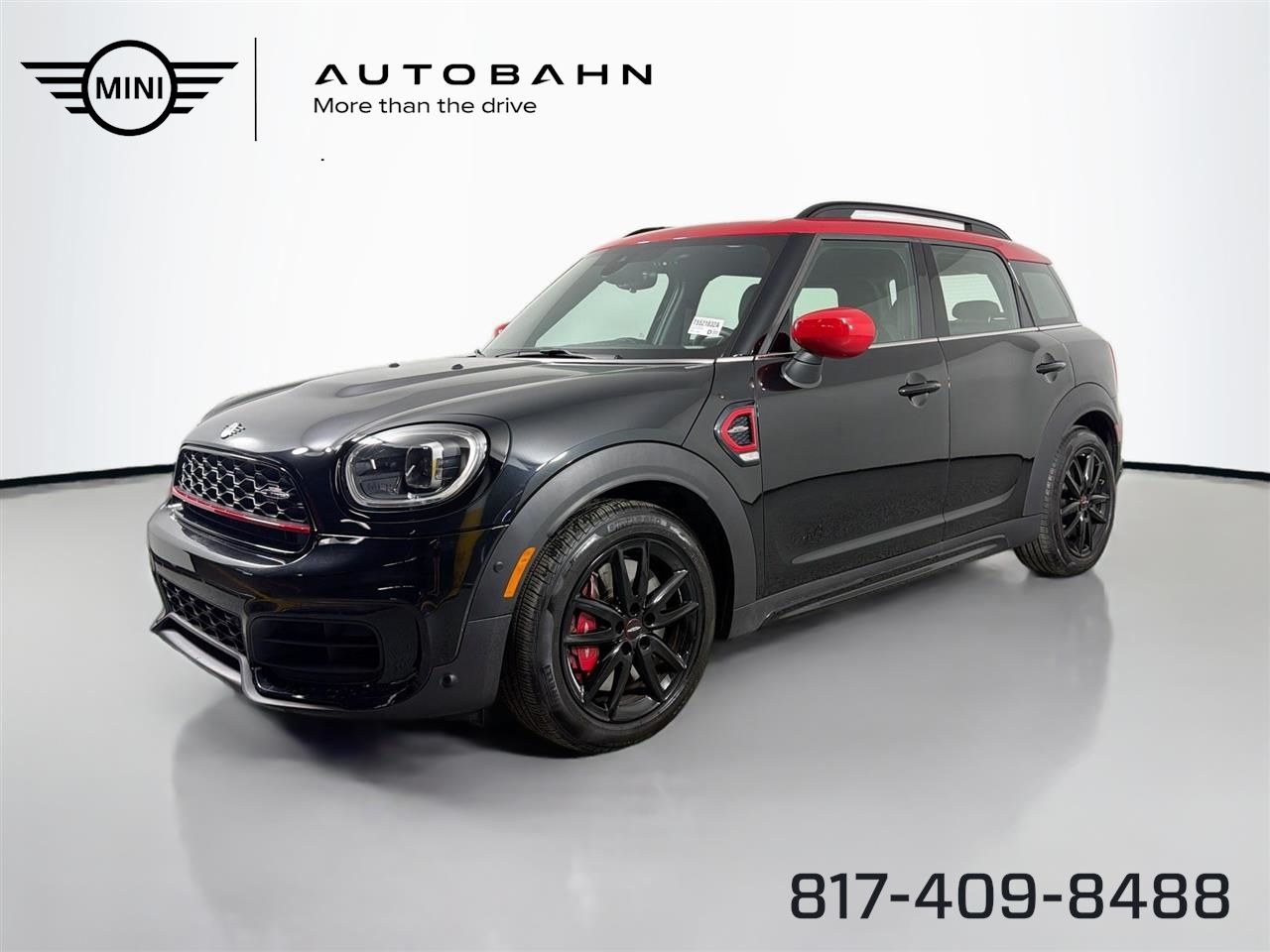 Black 2024 MINI Countryman John Cooper Works ALL4 AWD SUV / Crossover All-Wheel Drive 8-Speed Automatic