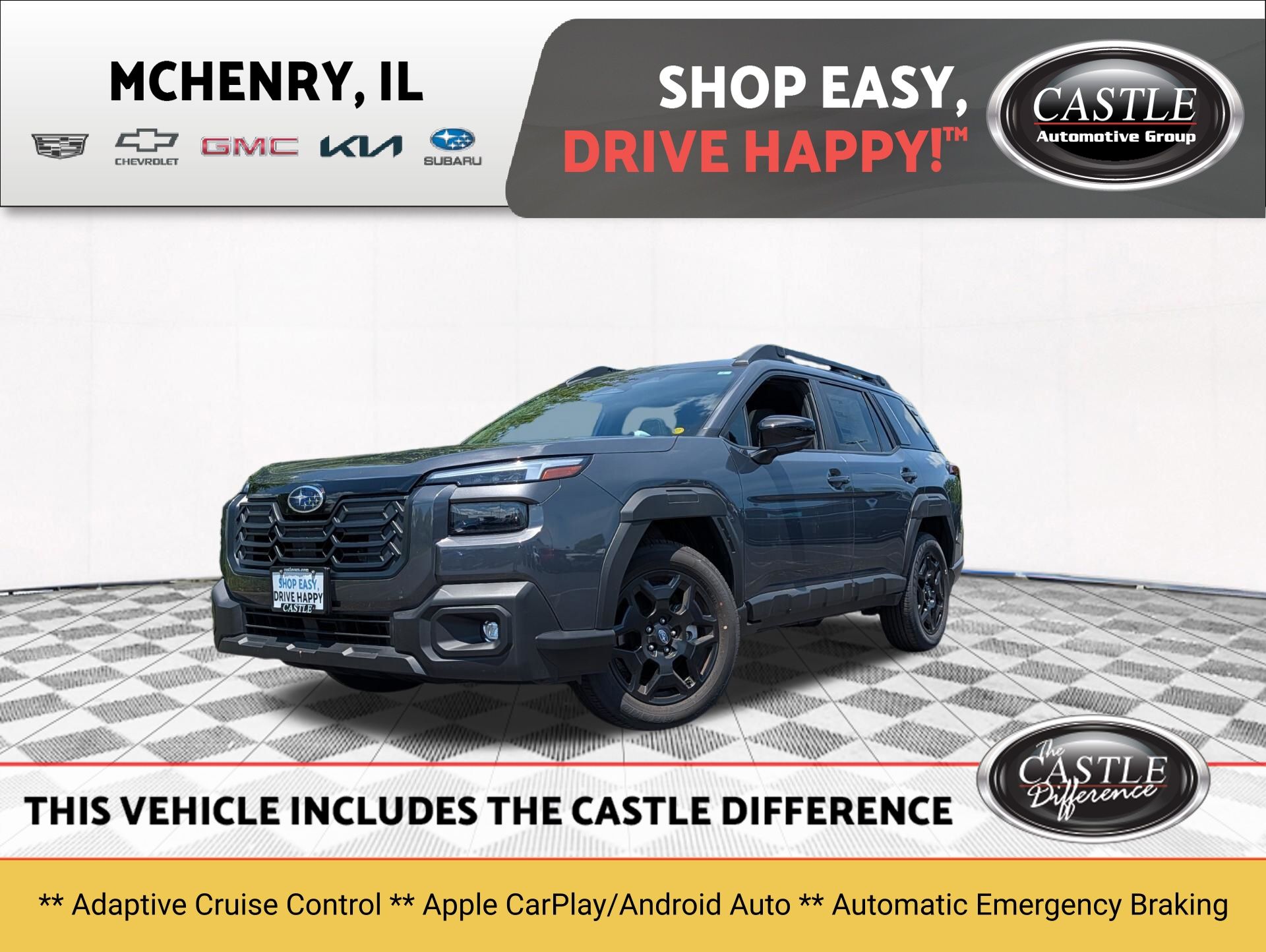Magnetite Gray Metallic 2026 Subaru Outback SUV / Crossover All-Wheel Drive Continuously Variable Transmission