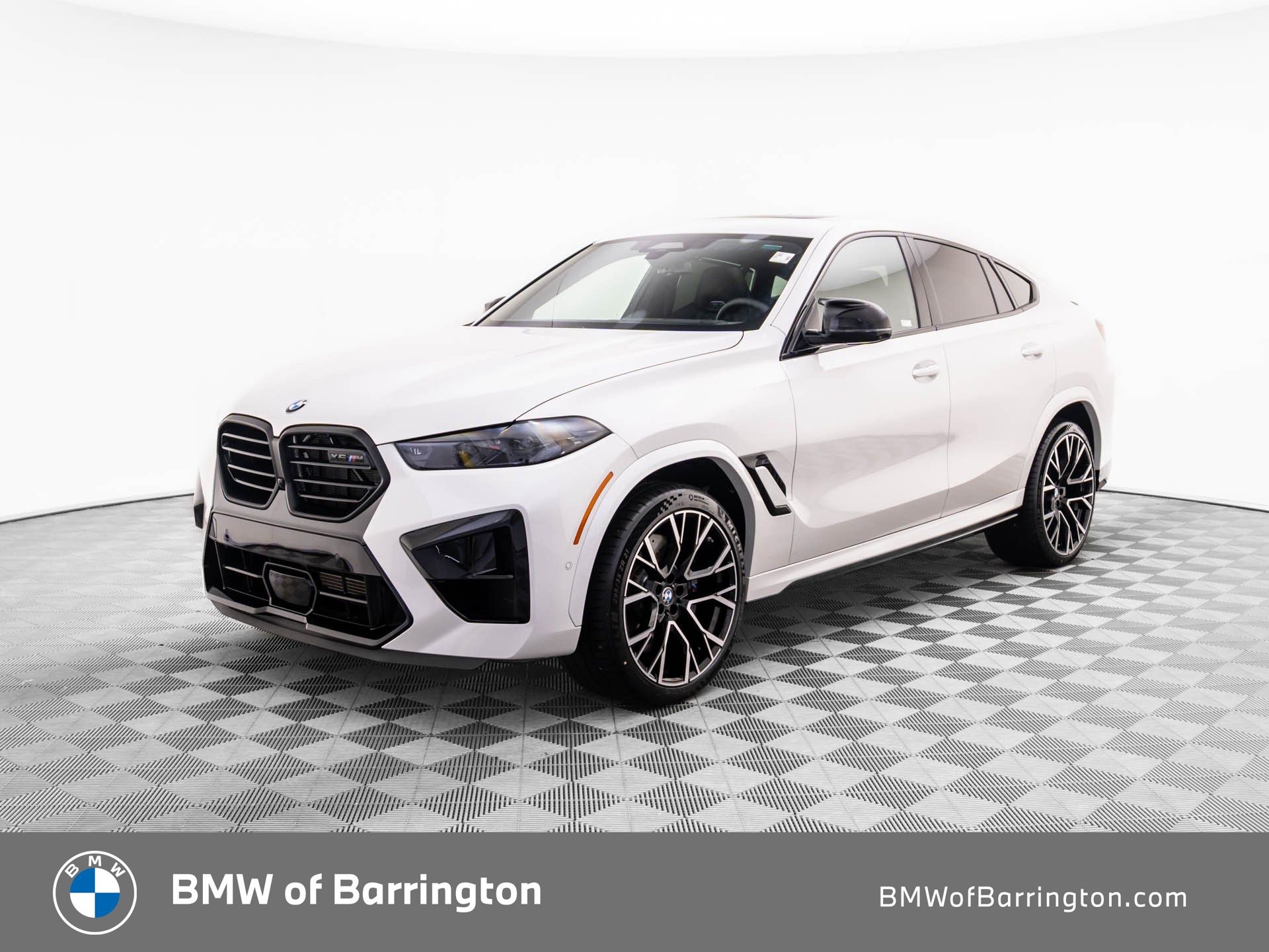Mineral White Metallic 2026 BMW X6 M SUV / Crossover All-Wheel Drive 8-Speed Automatic