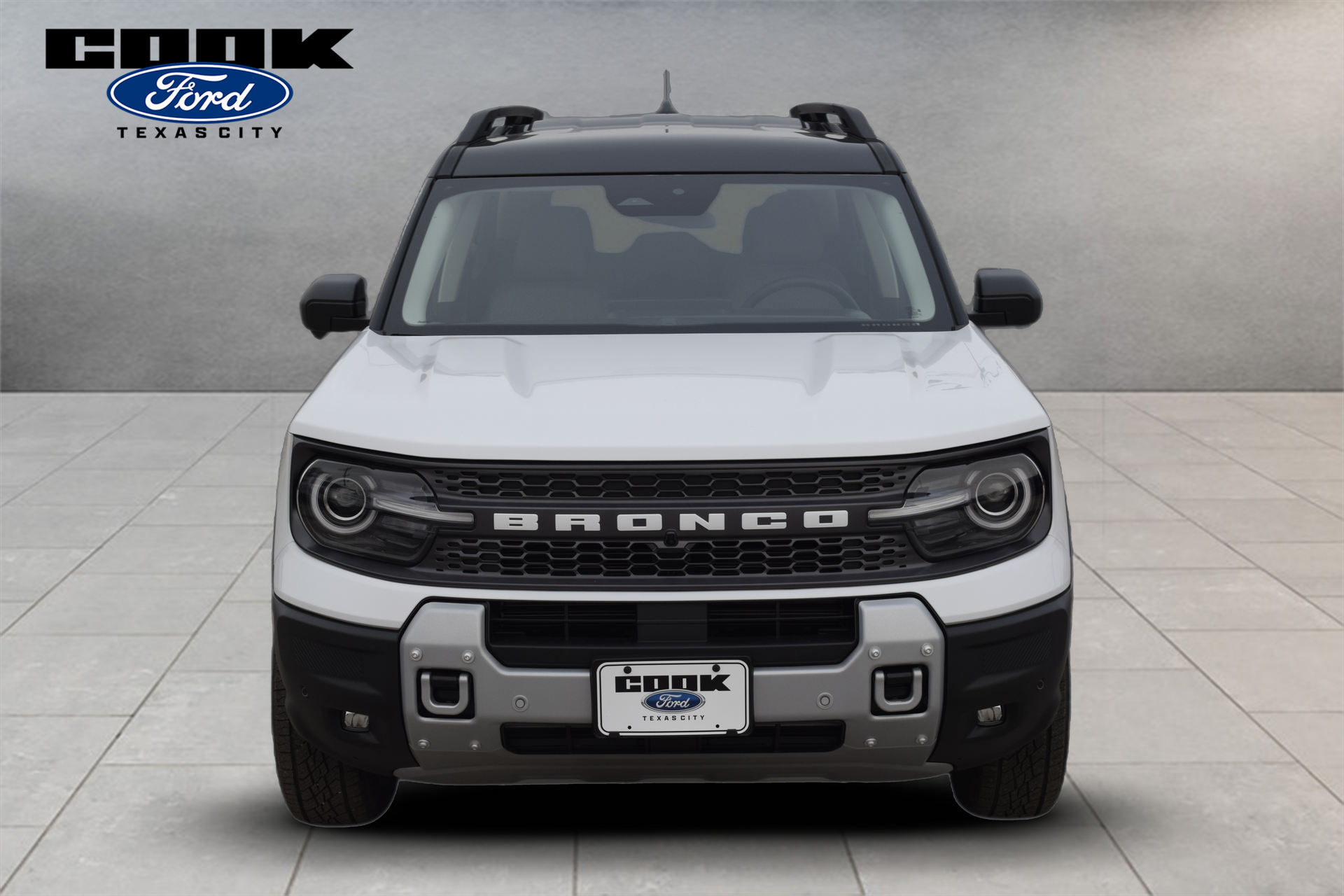 2026 Ford Bronco Sport Badlands White at Wharton Ford