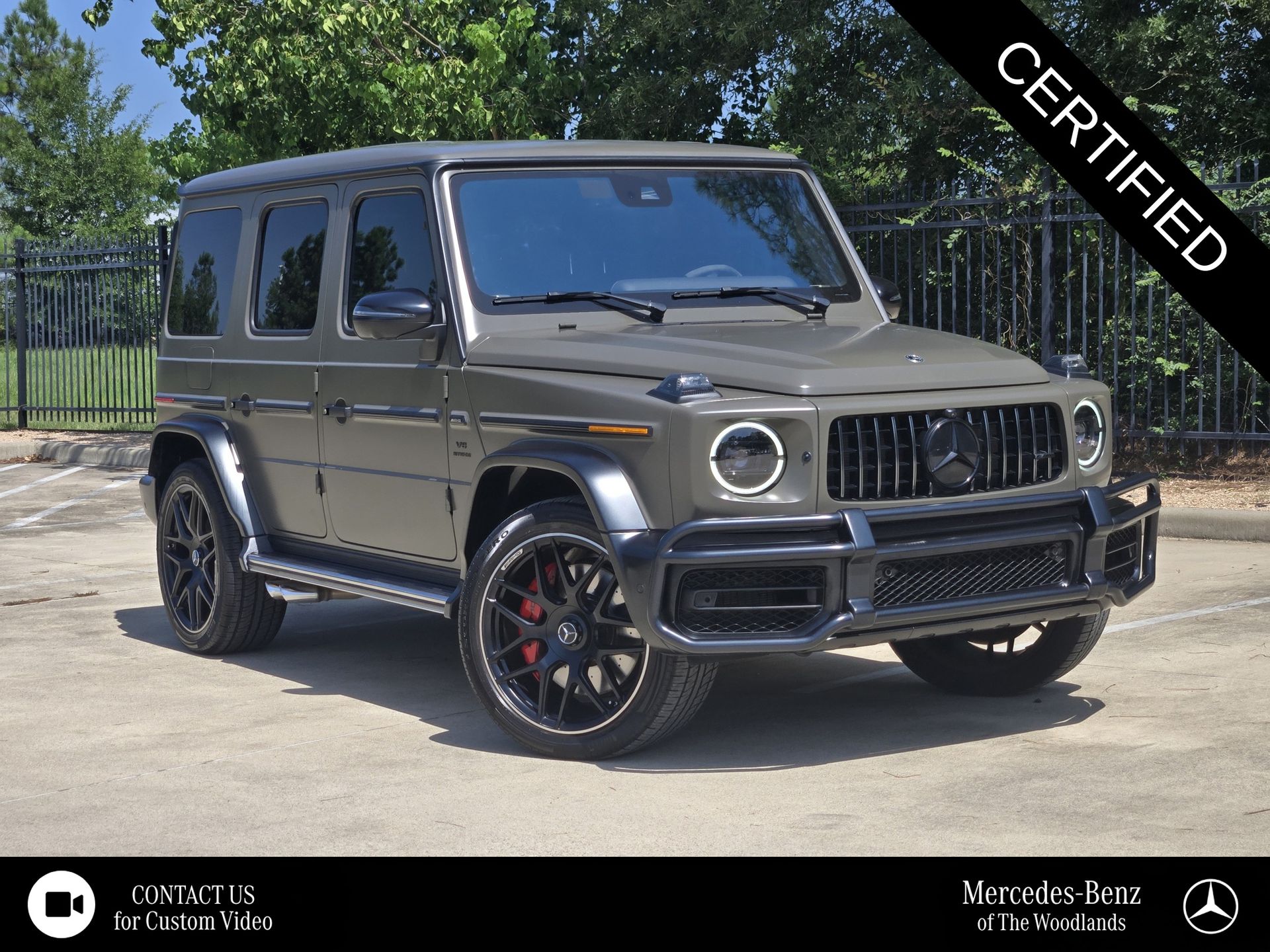 MANUFAKTUR dark olive Green magno 2023 Mercedes-Benz G-Class SUV / Crossover All-Wheel Drive 9-Speed Automatic