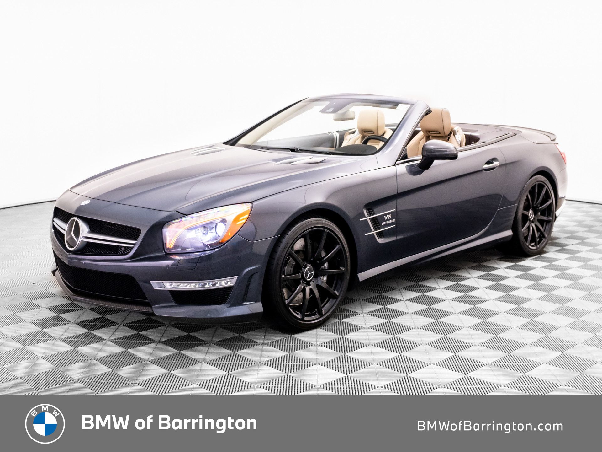 Steel Gray Metallic 2013 Mercedes-Benz SL-Class Convertible Rear-Wheel Drive 7-Speed Automatic