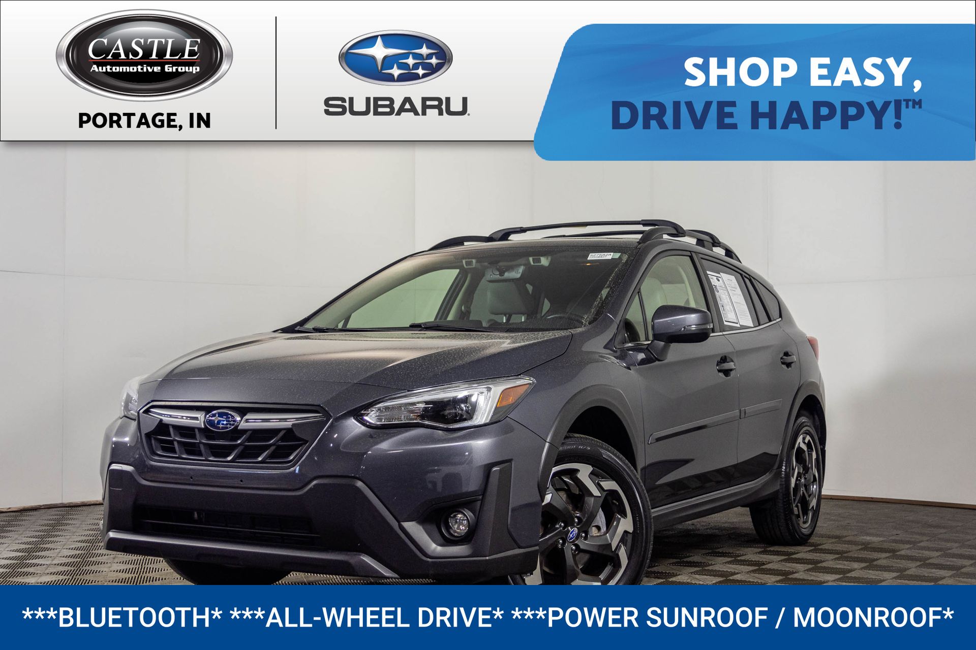 Magnetite Gray Metallic 2023 Subaru Crosstrek Limited AWD SUV / Crossover All-Wheel Drive Continuously Variable Transmission