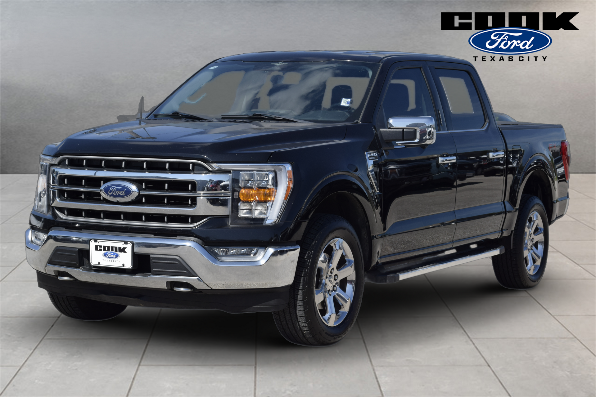 2023 Ford F-150 Lariat Black at EAG Ford Navasota