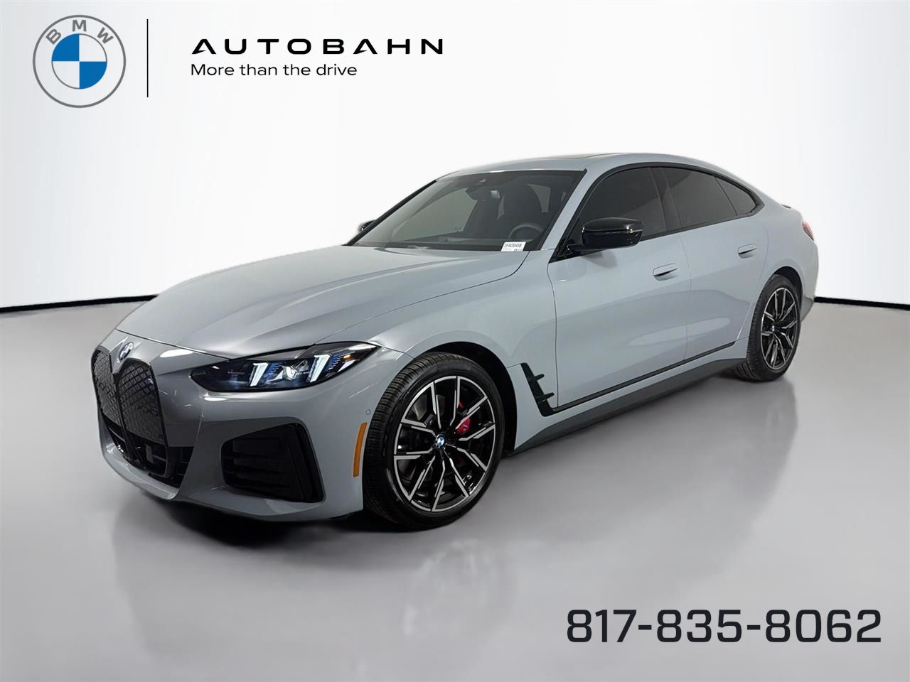 Gray (Brooklyn Grey Metallic) 2026 BMW i4 xDrive40 Gran Coupe AWD Sedan All-Wheel Drive Automatic