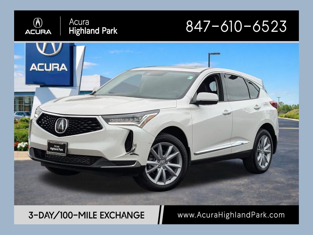 Platinum White Pearl 2024 Acura RDX SH-AWD SUV / Crossover All-Wheel Drive Automatic