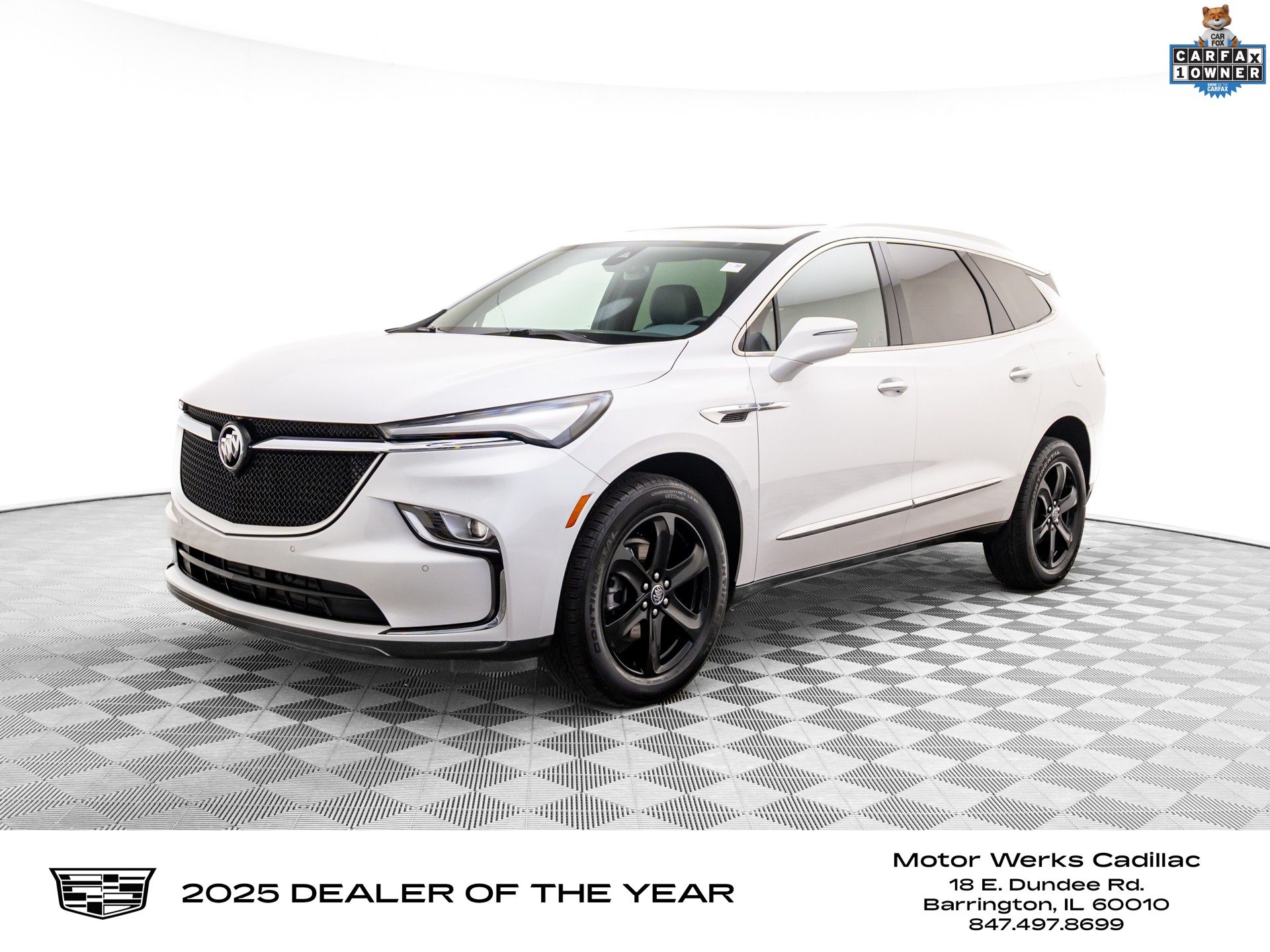 White Frost Tricoat 2023 Buick Enclave Essence AWD SUV / Crossover Four-Wheel Drive 9-Speed Automatic