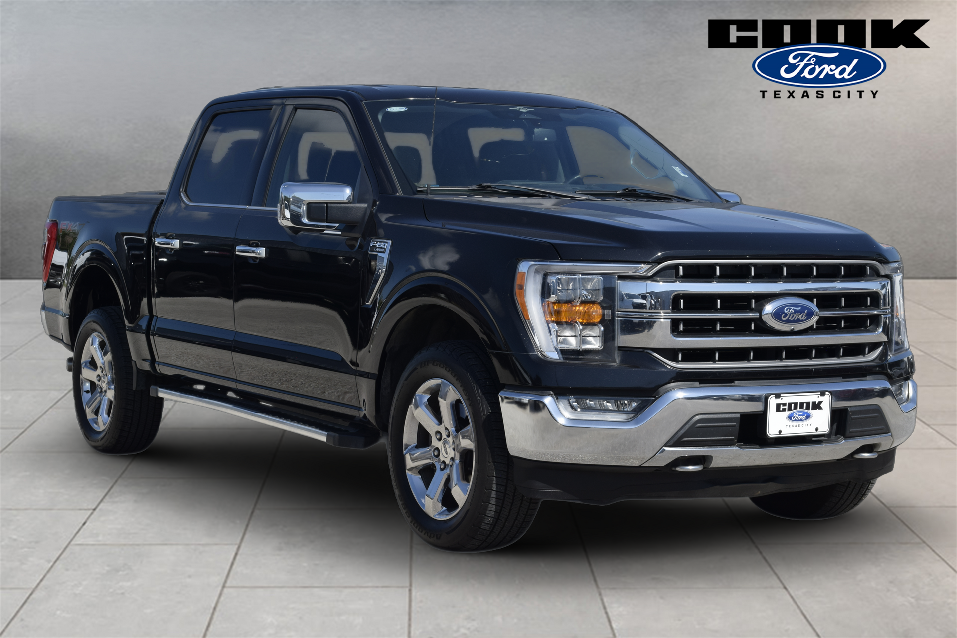 2023 Ford F-150 Lariat Black at EAG Ford Navasota