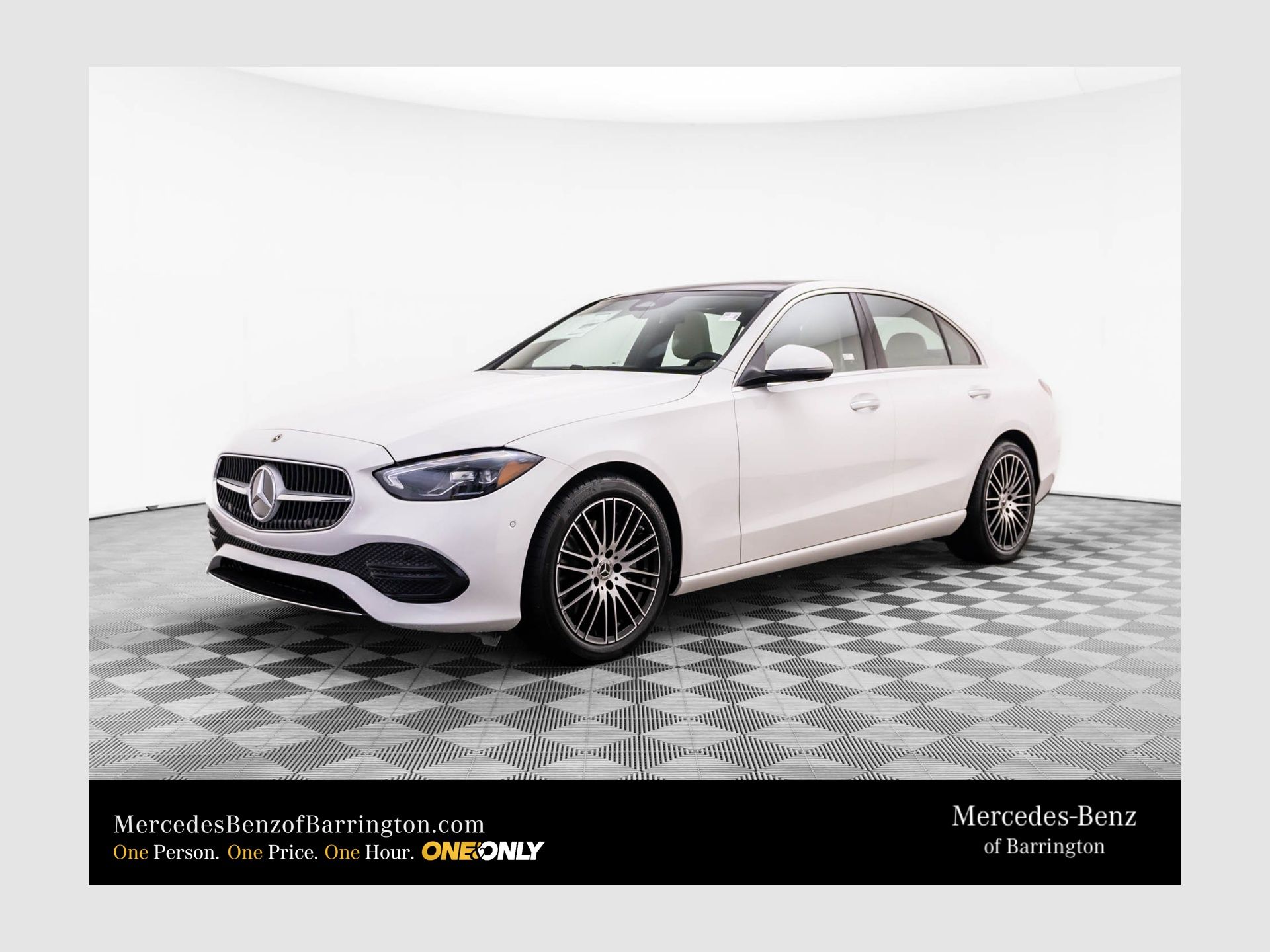 Polar White 2026 Mercedes-Benz C-Class Sedan All-Wheel Drive 9-Speed Automatic