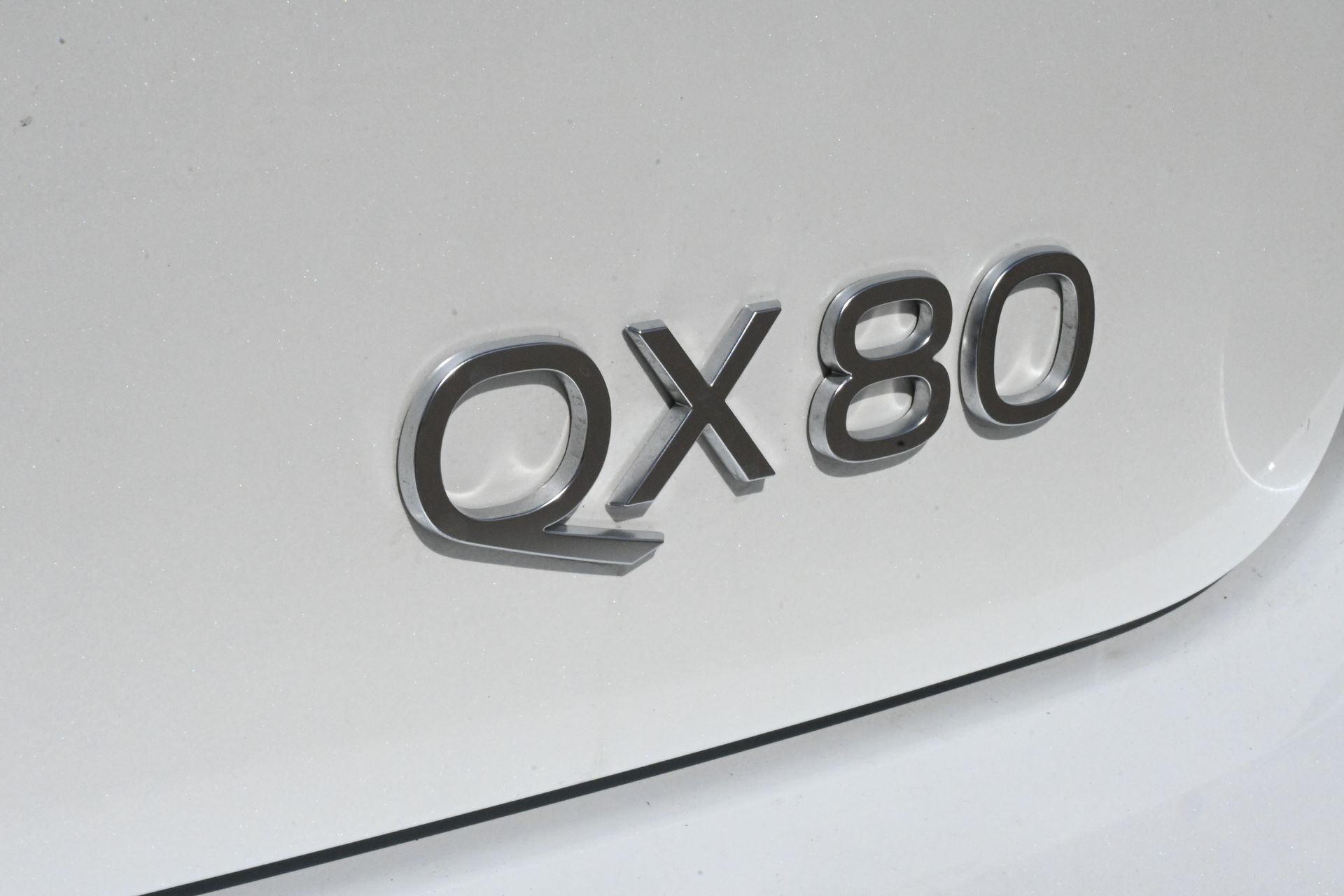 2026 INFINITI QX80 LUXE White at Genesis of Spring