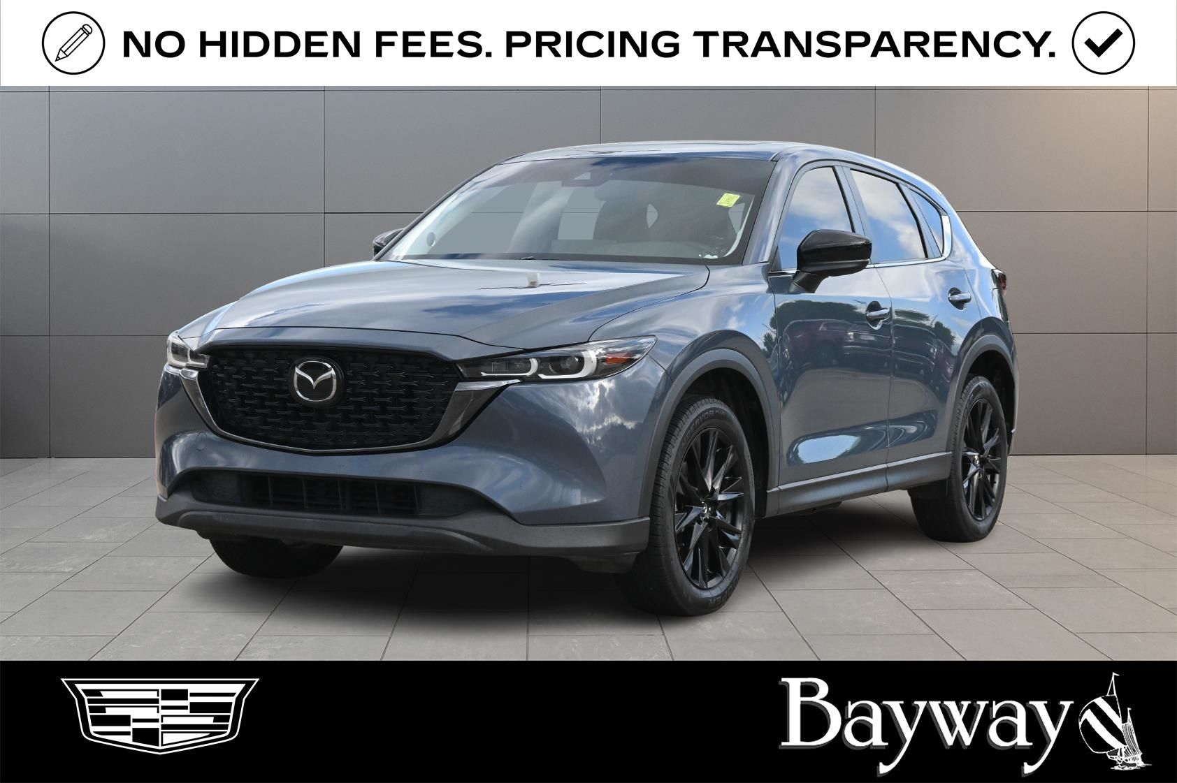 2023 Mazda CX-5 2.5 S Carbon Edition Gray at DeMontrond Mazda