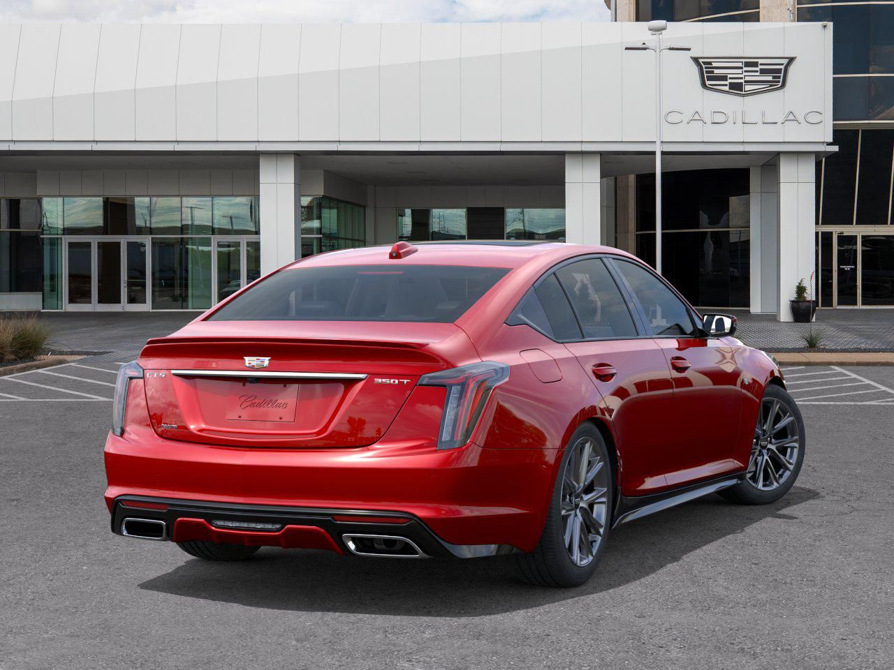 2025 Cadillac CT5 Sport Red at AutoSavvy Houston Northwest
