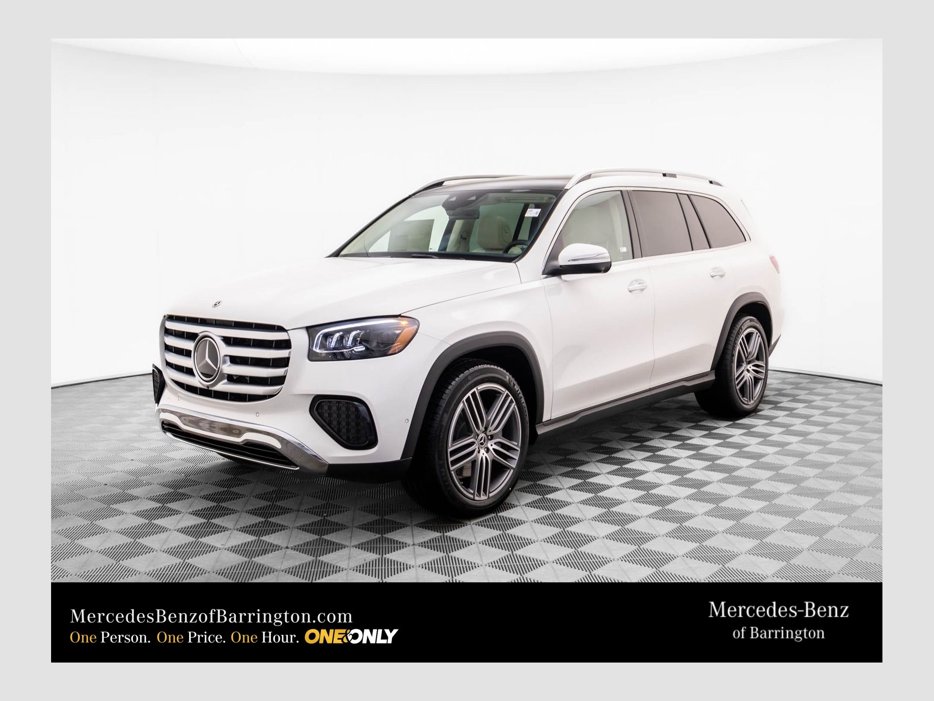 Polar White 2026 Mercedes-Benz GLS SUV / Crossover All-Wheel Drive 9-Speed Automatic