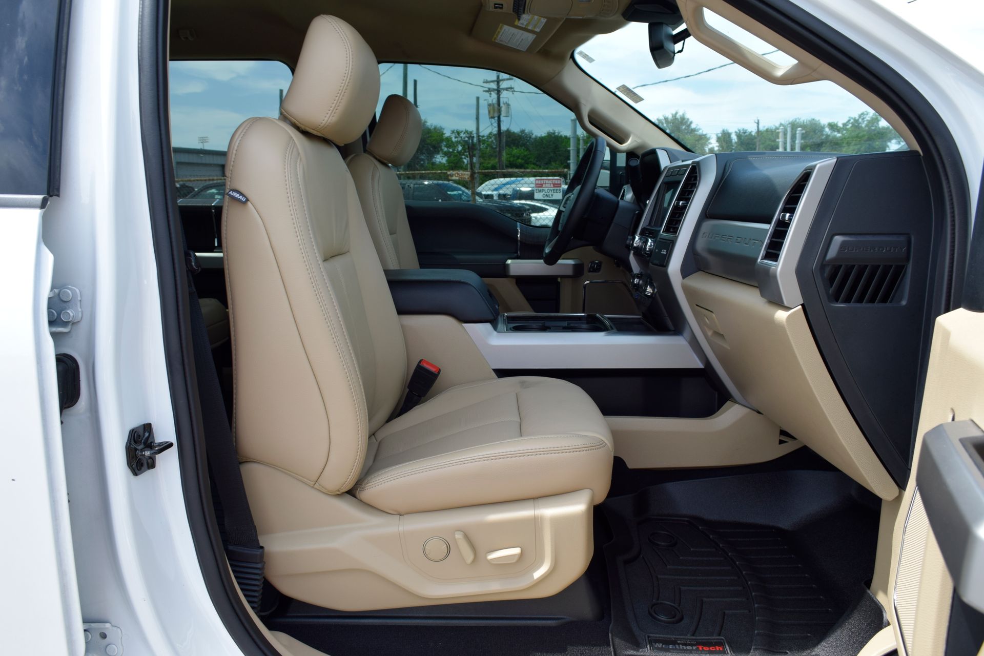 2020 Ford F-250SD Lariat White at Cook Ford
