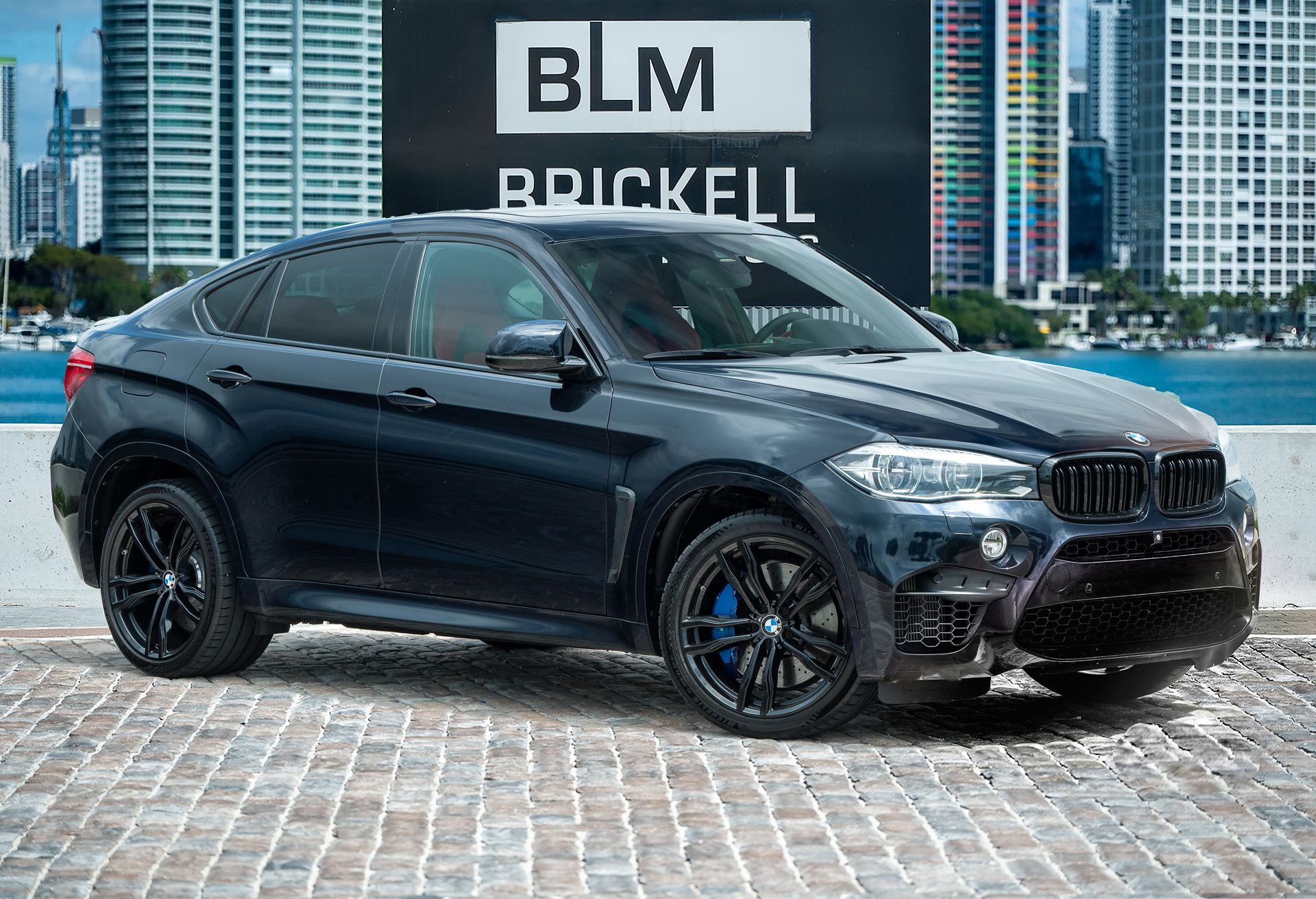 Carbon Black Metallic 2017 BMW X6 M AWD SUV / Crossover All-Wheel Drive 6-Speed Automatic
