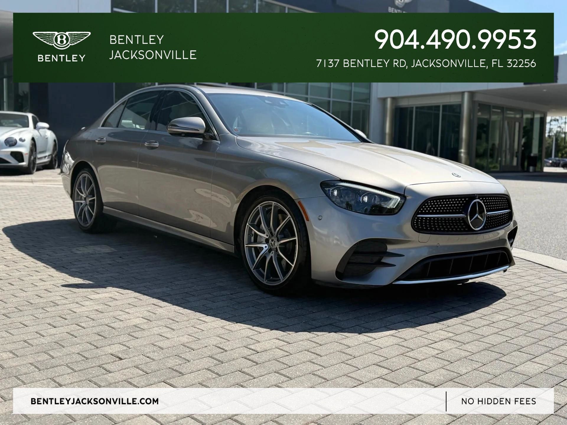 Mojave Silver Metallic 2021 Mercedes-Benz E-Class Sedan Rear-Wheel Drive 9-Speed Automatic