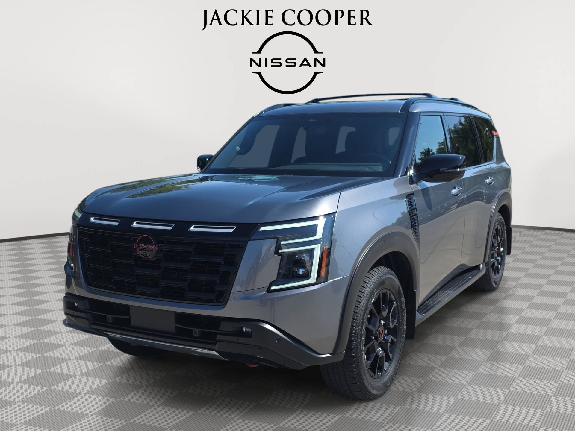 Gray (Gun Metallic) 2025 Nissan Armada SUV / Crossover Four-Wheel Drive 9-Speed Automatic
