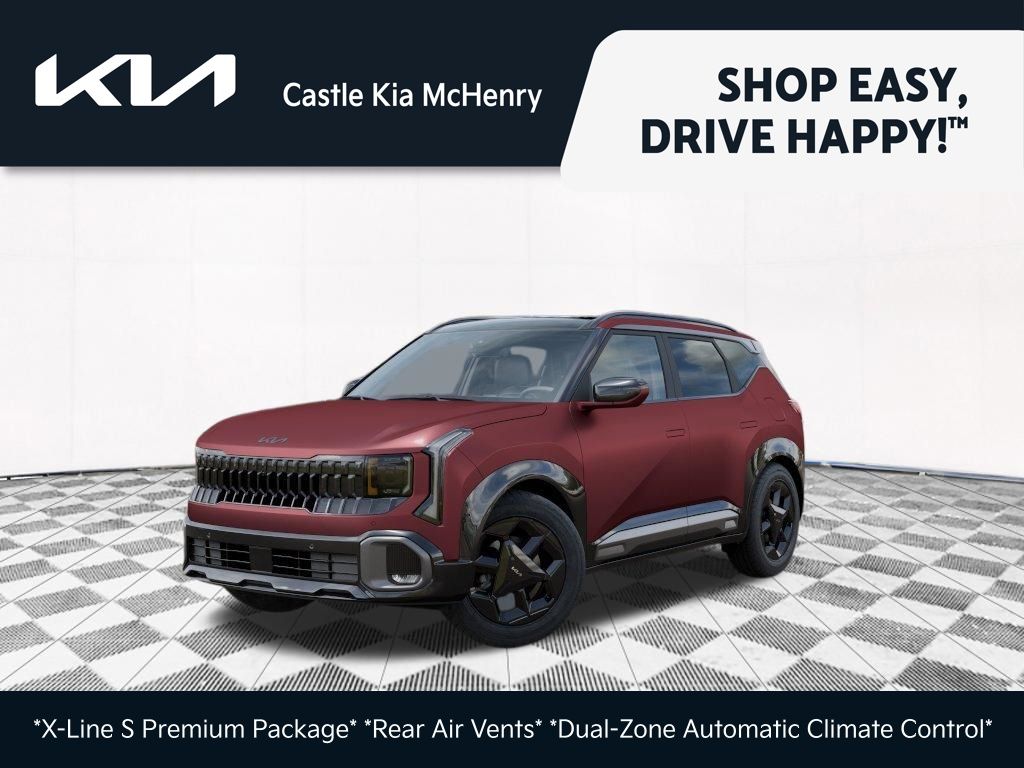Magma Red 2027 Kia Seltos SUV / Crossover All-Wheel Drive Continuously Variable Transmission