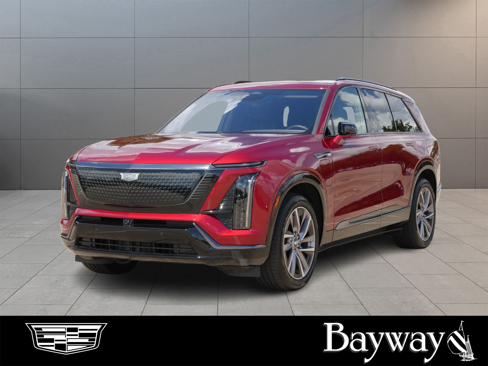 Radiant Red Tintcoat 2026 Cadillac VISTIQ SUV / Crossover All-Wheel Drive 1-Speed Automatic