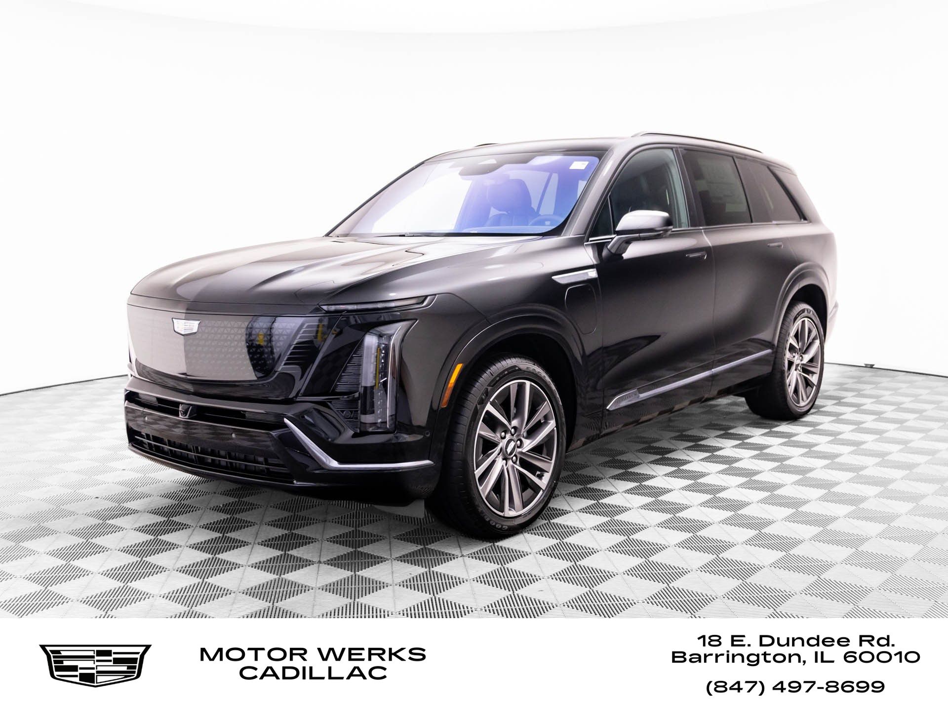 Stellar Black Metallic 2027 Cadillac VISTIQ SUV / Crossover All-Wheel Drive 1-Speed Automatic