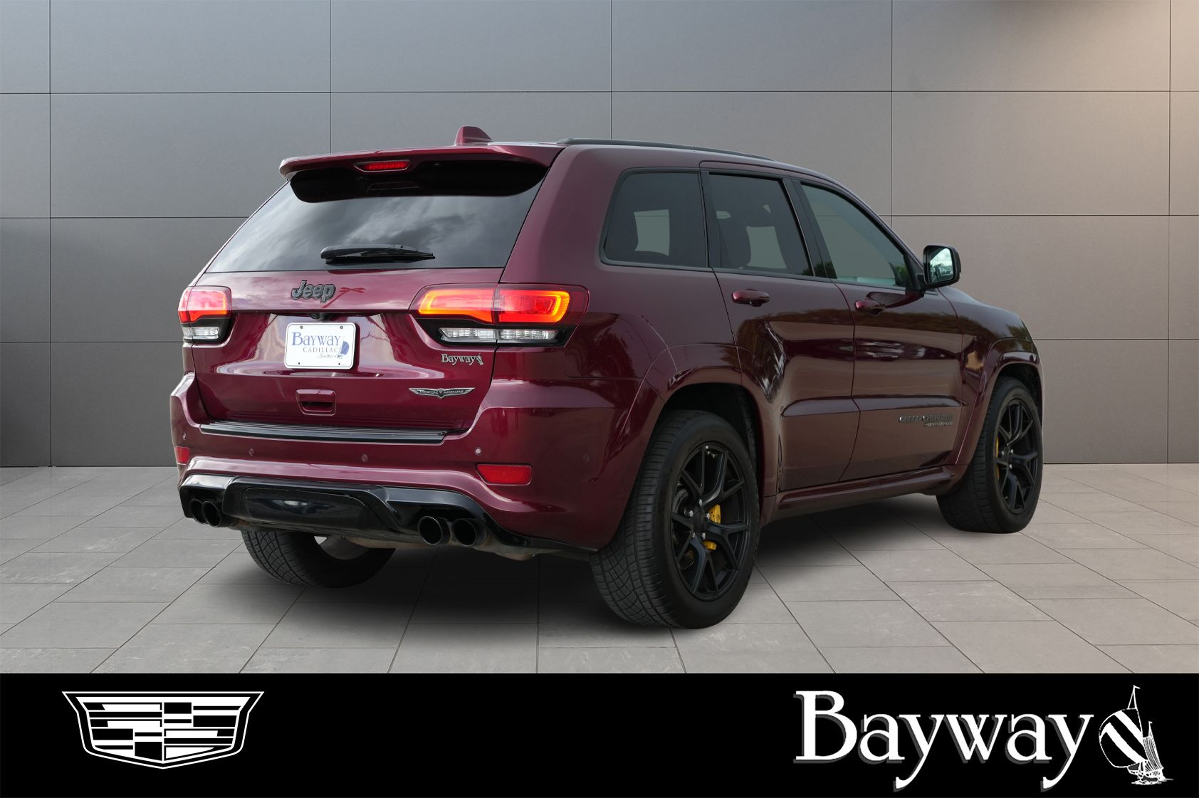 2019 Jeep Grand Cherokee Trackhawk Red at Autostrade