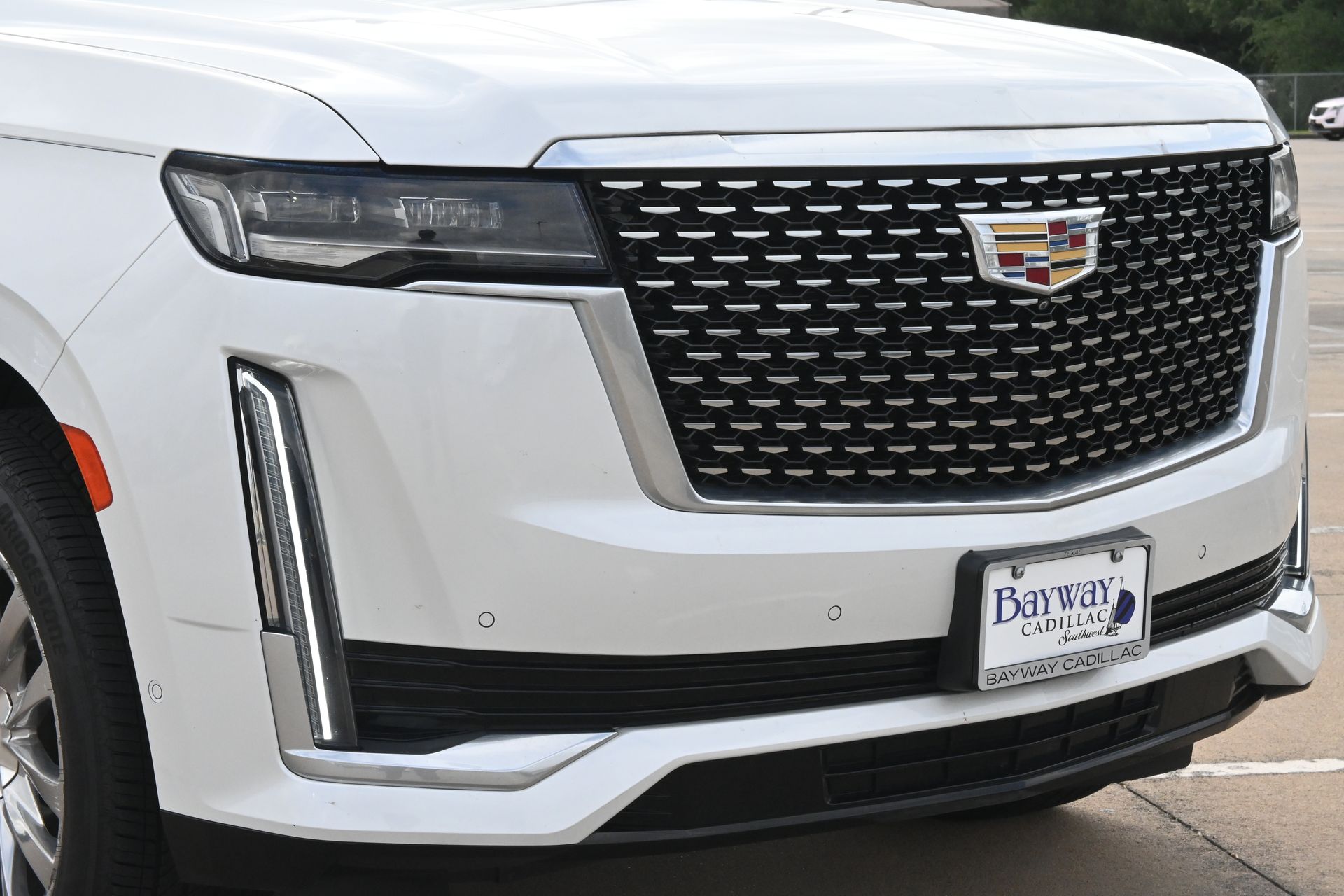 2021 Cadillac Escalade ESV Premium White at DeMontrond Automotive Group