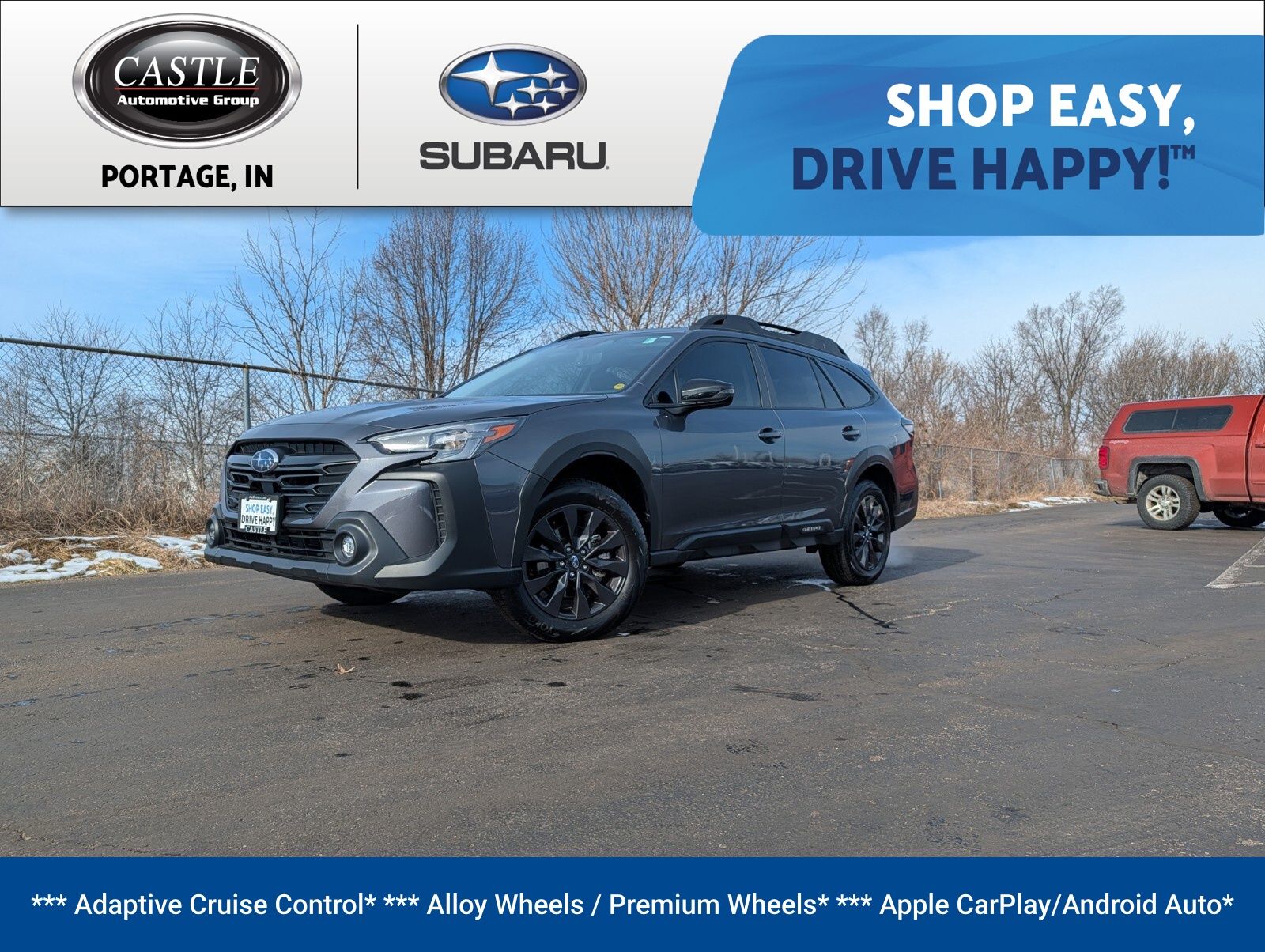 Magnetite Gray Metallic 2025 Subaru Outback Onyx Edition AWD SUV / Crossover All-Wheel Drive Continuously Variable Transmission