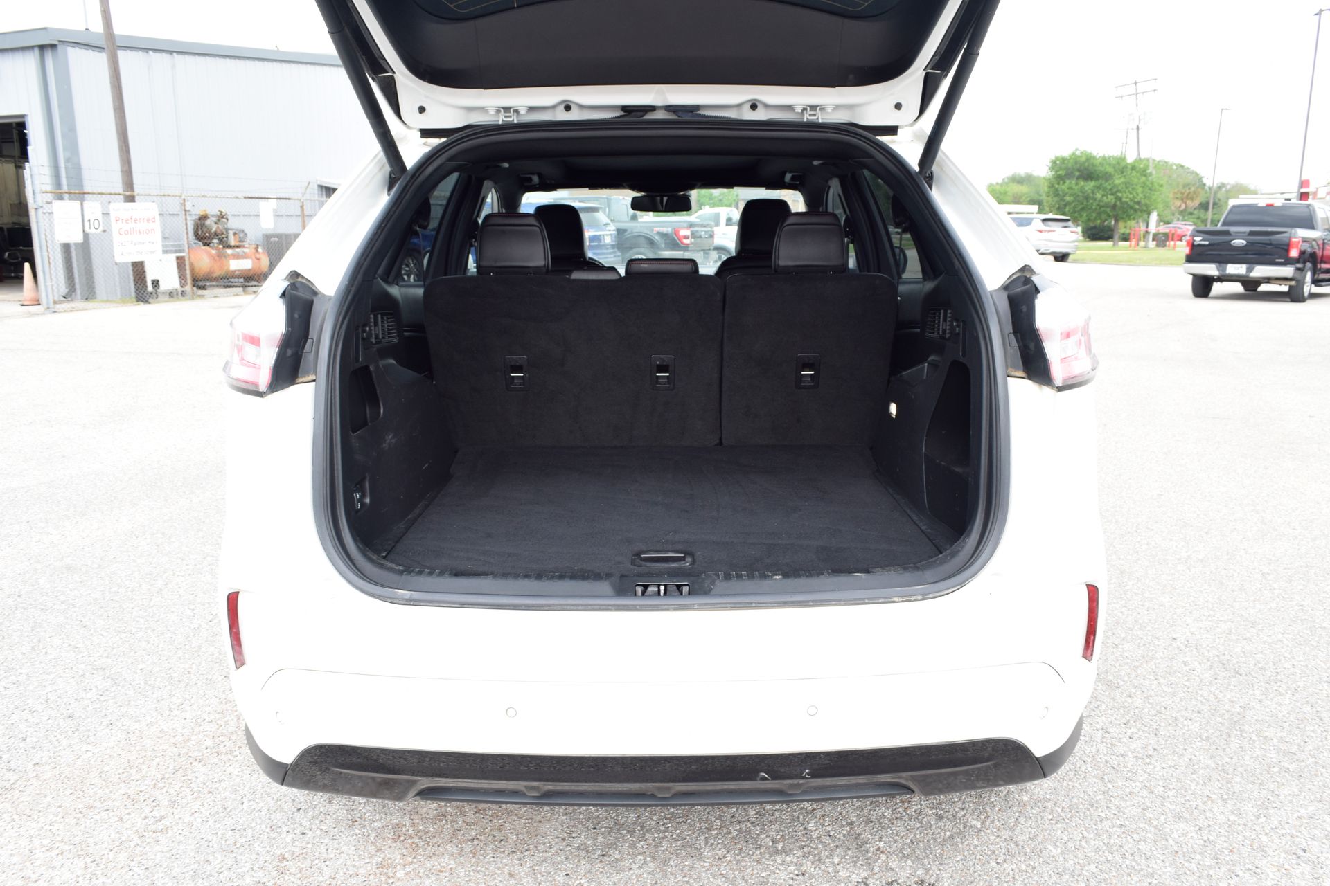 2024 Ford Edge ST Line White at Shottenkirk Kia Fort Bend