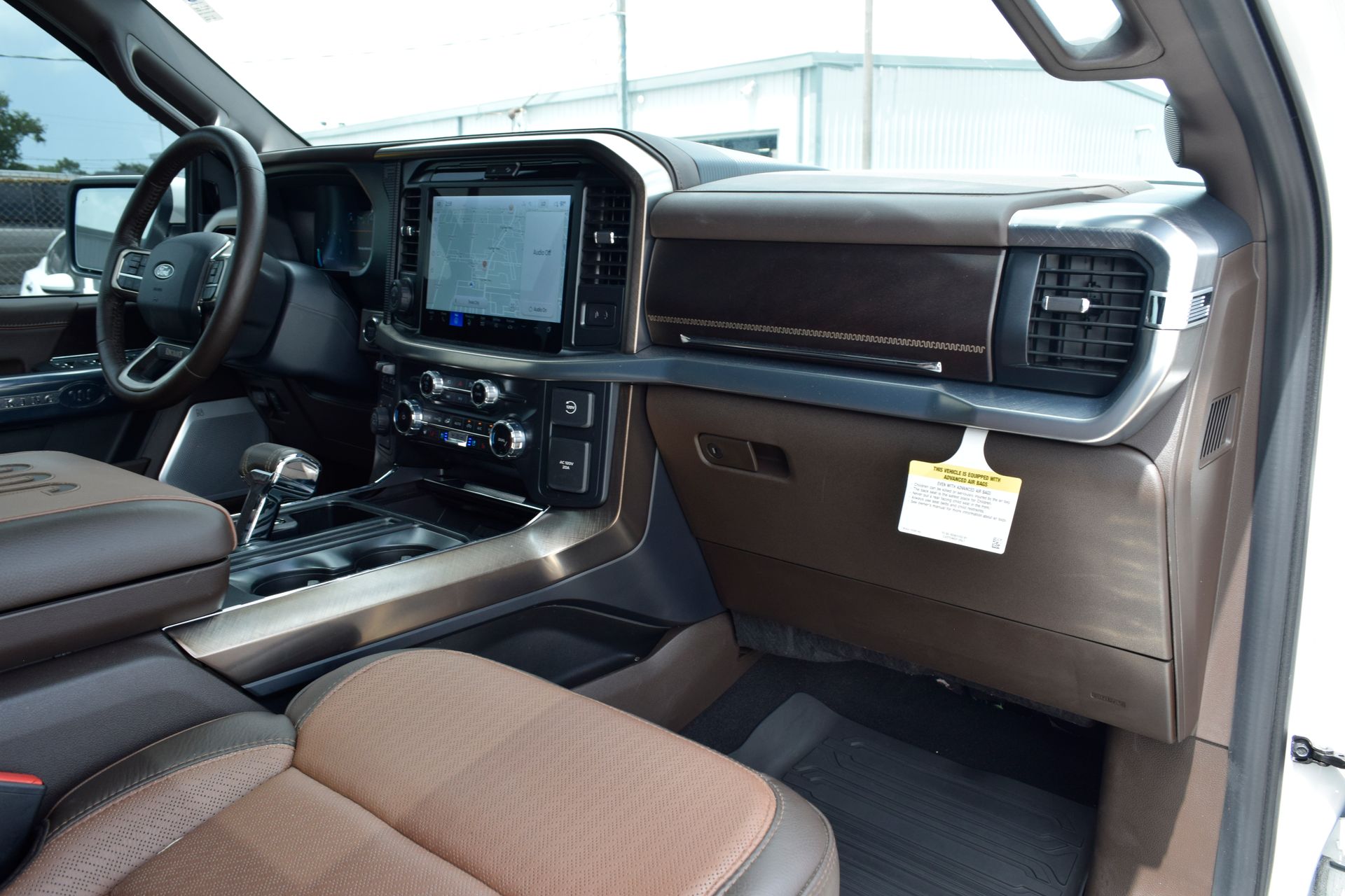2025 Ford F-150 King Ranch White at Classic Elite Chevrolet Hwy 6