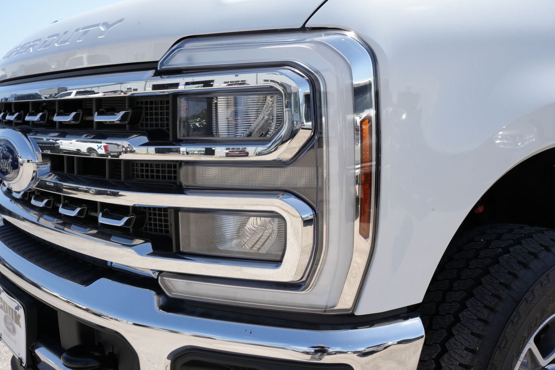 2026 Ford F-350SD Lariat White at Cook Ford