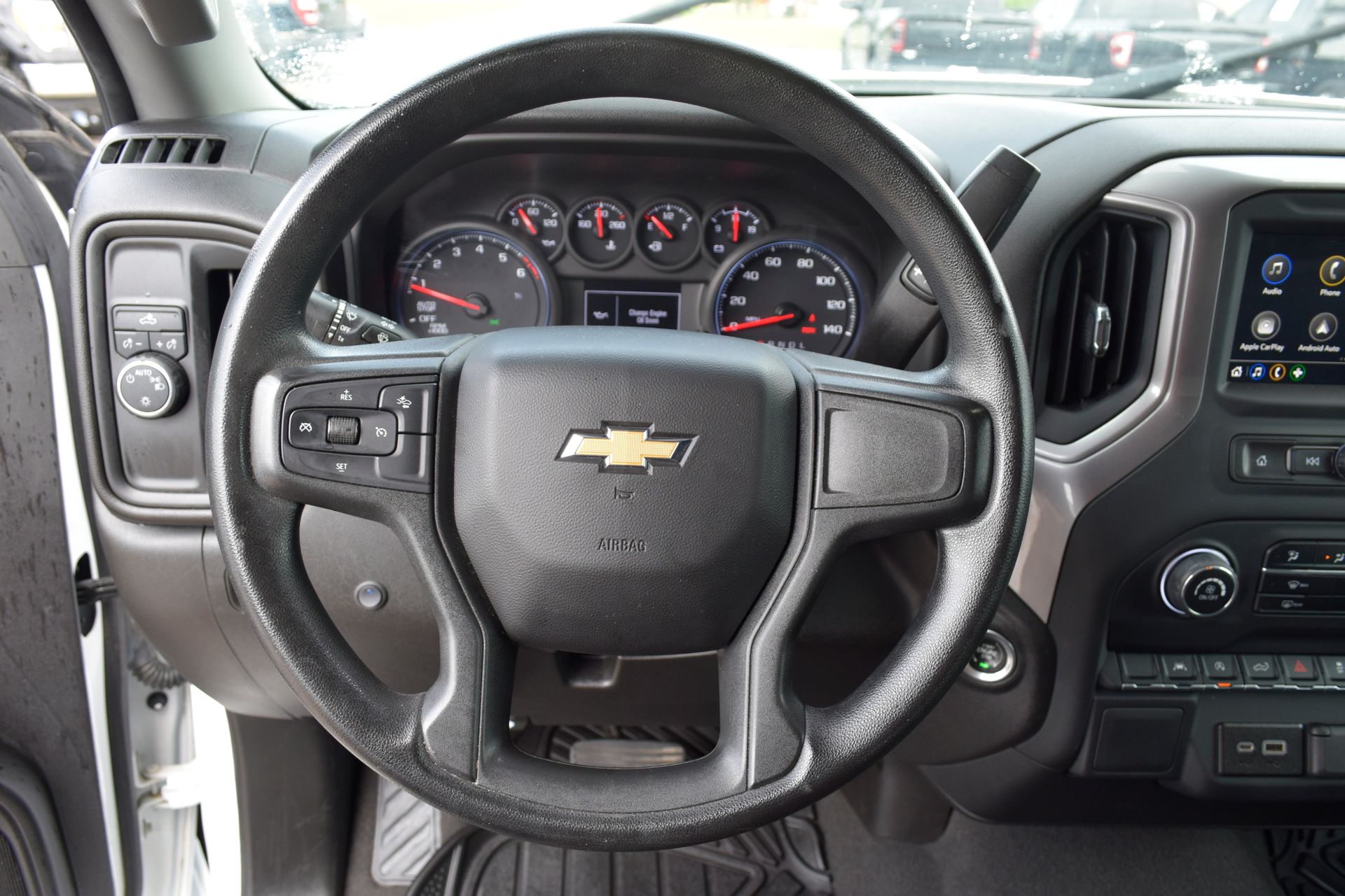2022 Chevrolet Silverado 1500 Custom White at Big Star Chrysler Jeep Dodge Ram 
