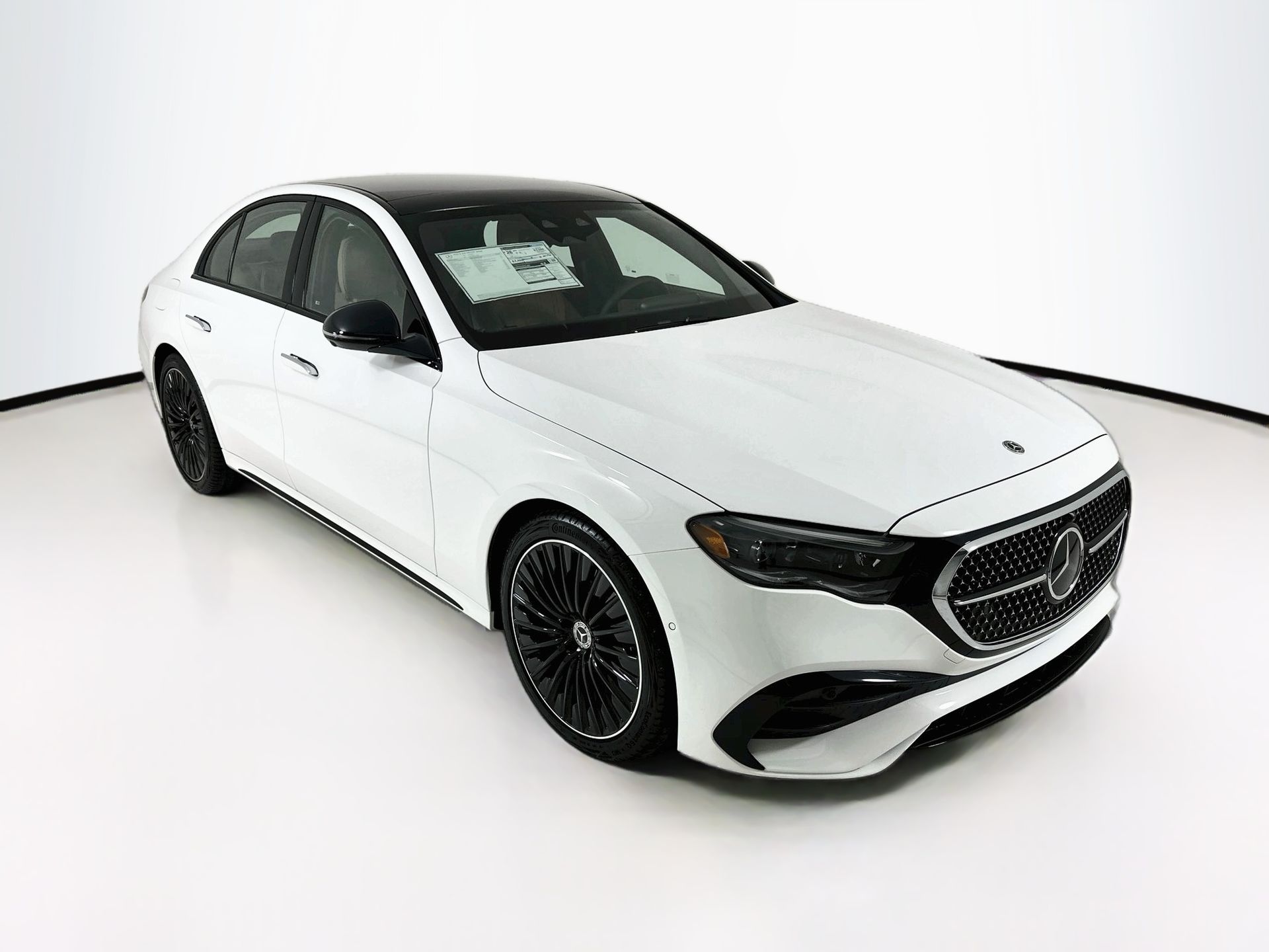 Polar White 2026 Mercedes-Benz E-Class Sedan All-Wheel Drive 9-Speed Automatic