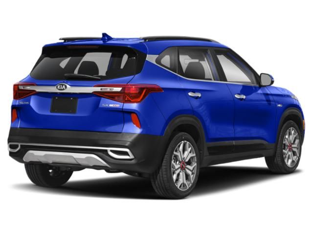 2021 Kia Seltos SX Blue at DeMontrond Auto Country