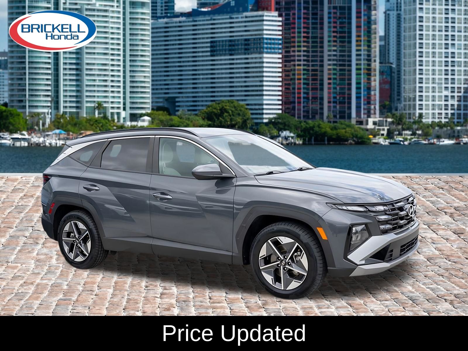 Ecotronic Gray 2025 Hyundai Tucson SUV / Crossover Front-Wheel Drive 8-Speed Automatic