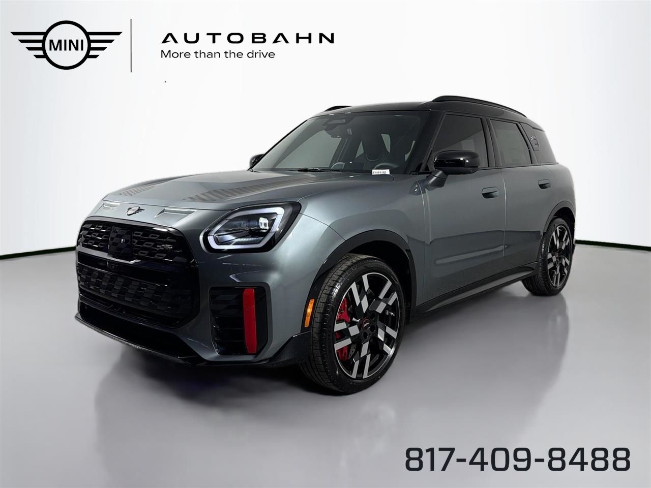 Smokey Green Metallic 2026 MINI Countryman John Cooper Works ALL4 SUV / Crossover All-Wheel Drive 7-Speed Automatic