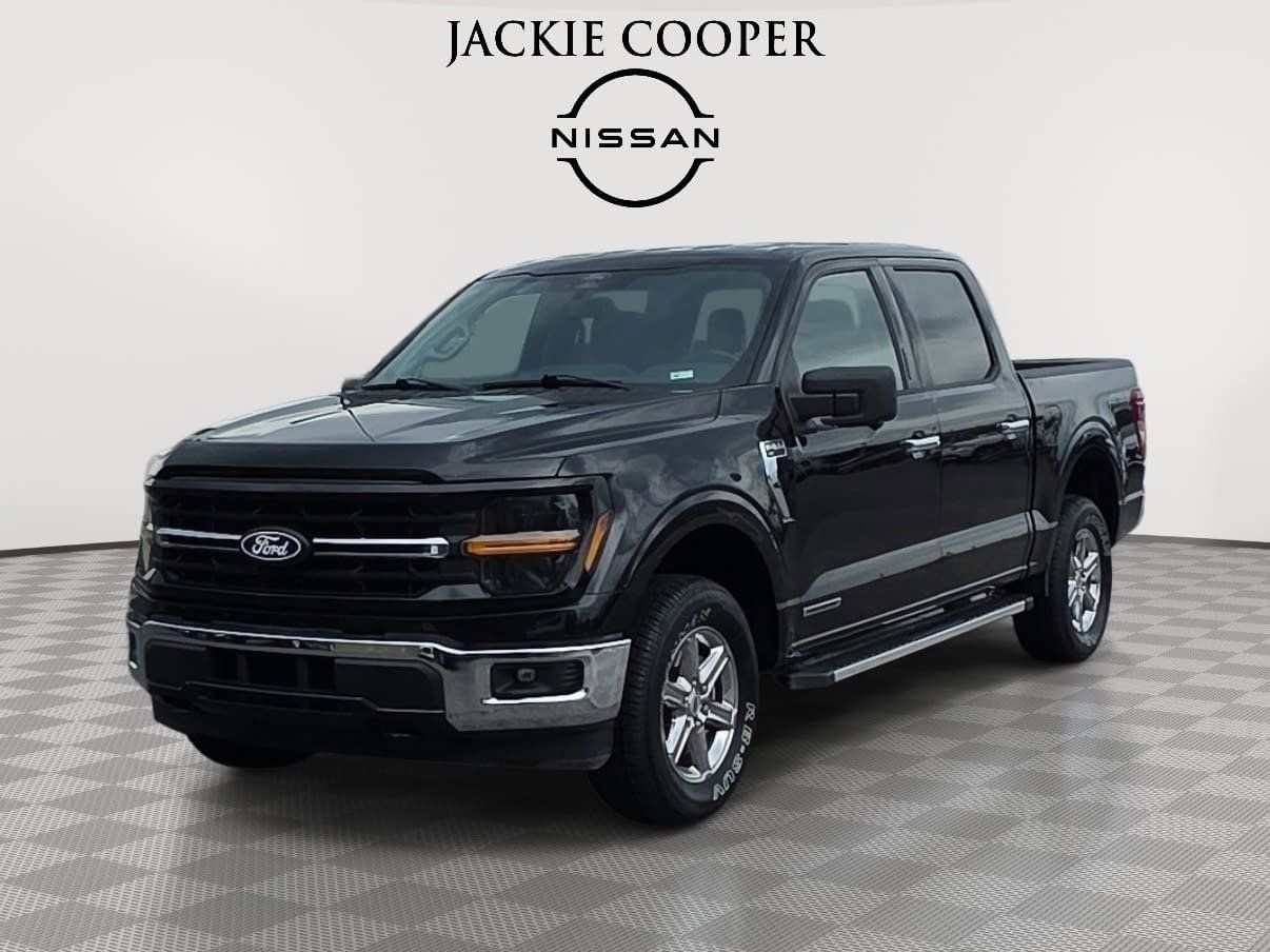 Black Metallic 2024 Ford F-150 Pickup Truck Four-Wheel Drive Automatic