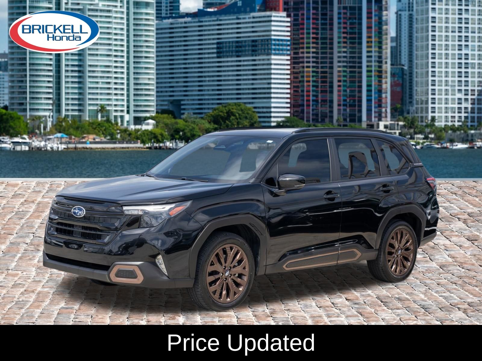 Crystal Black Silica 2025 Subaru Forester SUV / Crossover All-Wheel Drive Continuously Variable Transmission